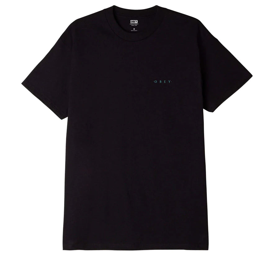 Obey Vanishing Point T-Shirt - Black