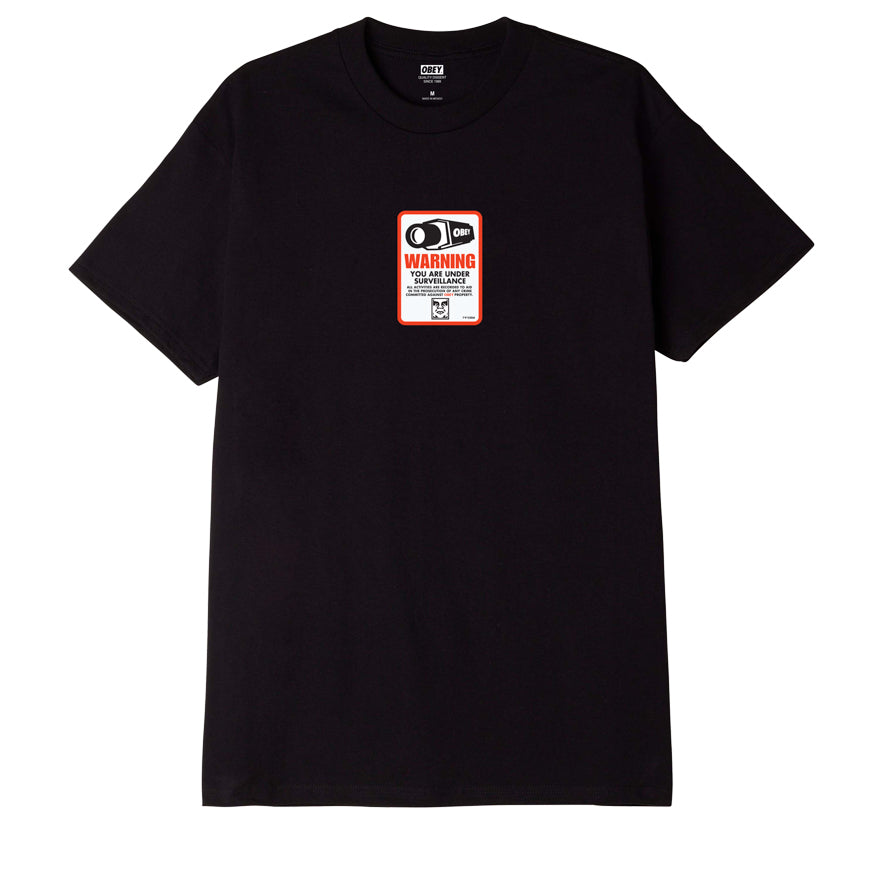 Obey Surveillance T-Shirt - Black
