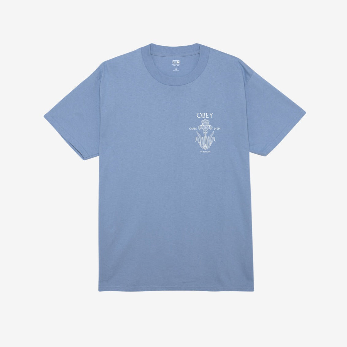 Obey Iris In Bloom T-Shirt - Digital Violet