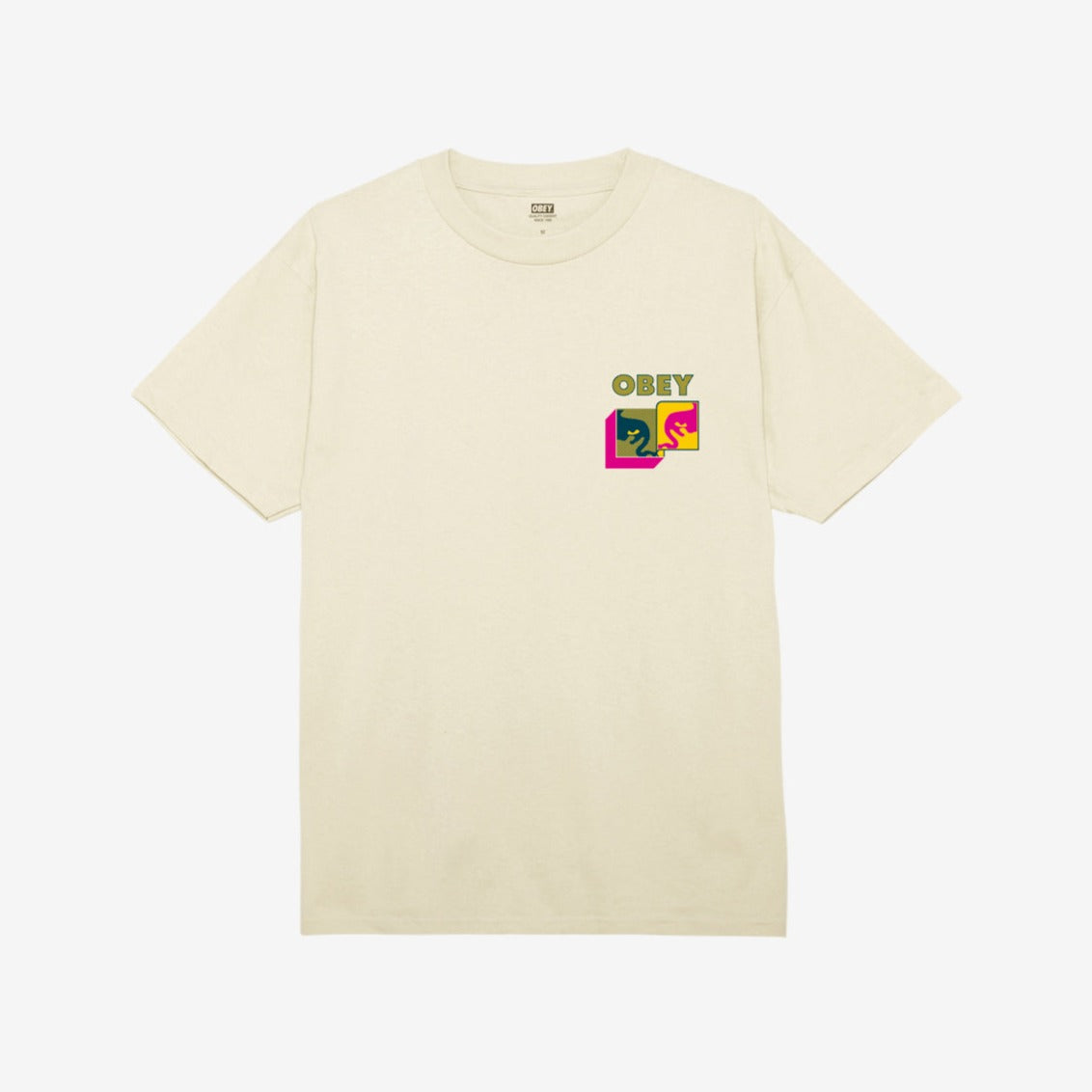 Obey Post Modern T-shirt - Cream