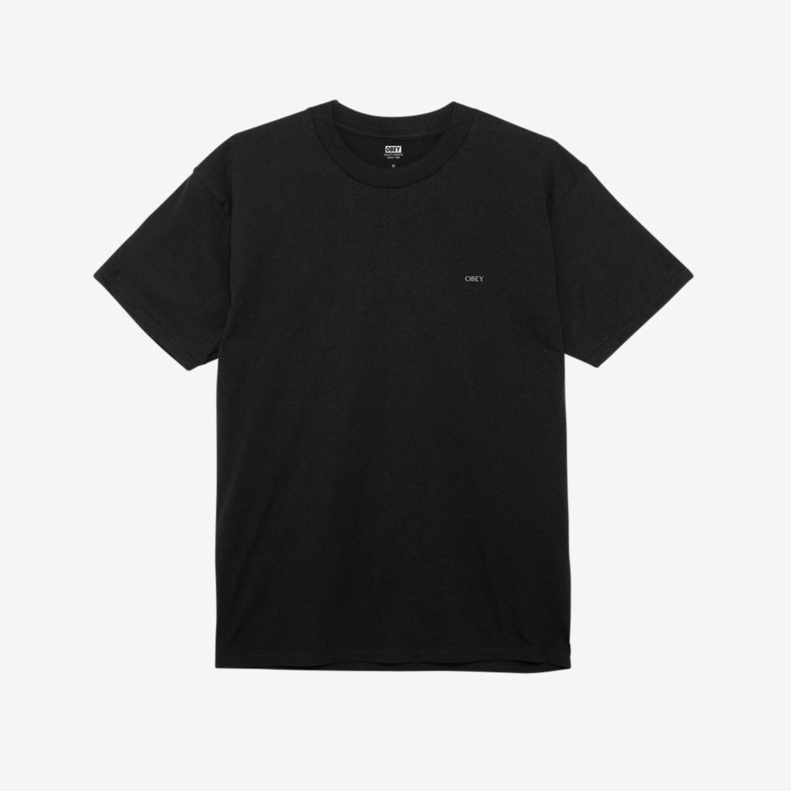 Obey Ripped Icon T-Shirt - Black