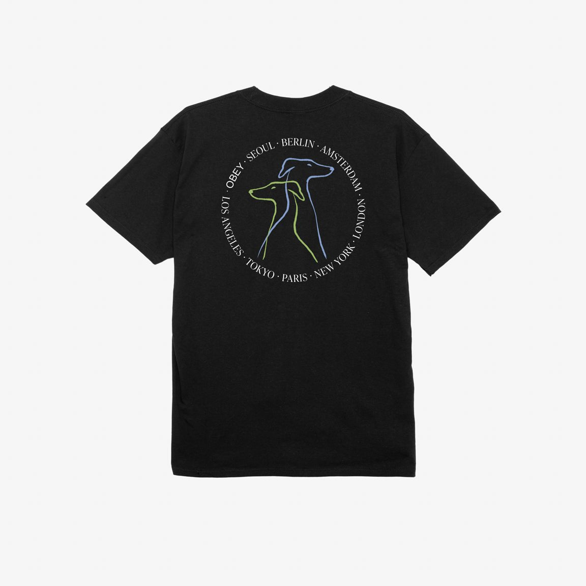 Obey Companions T-Shirt - Black