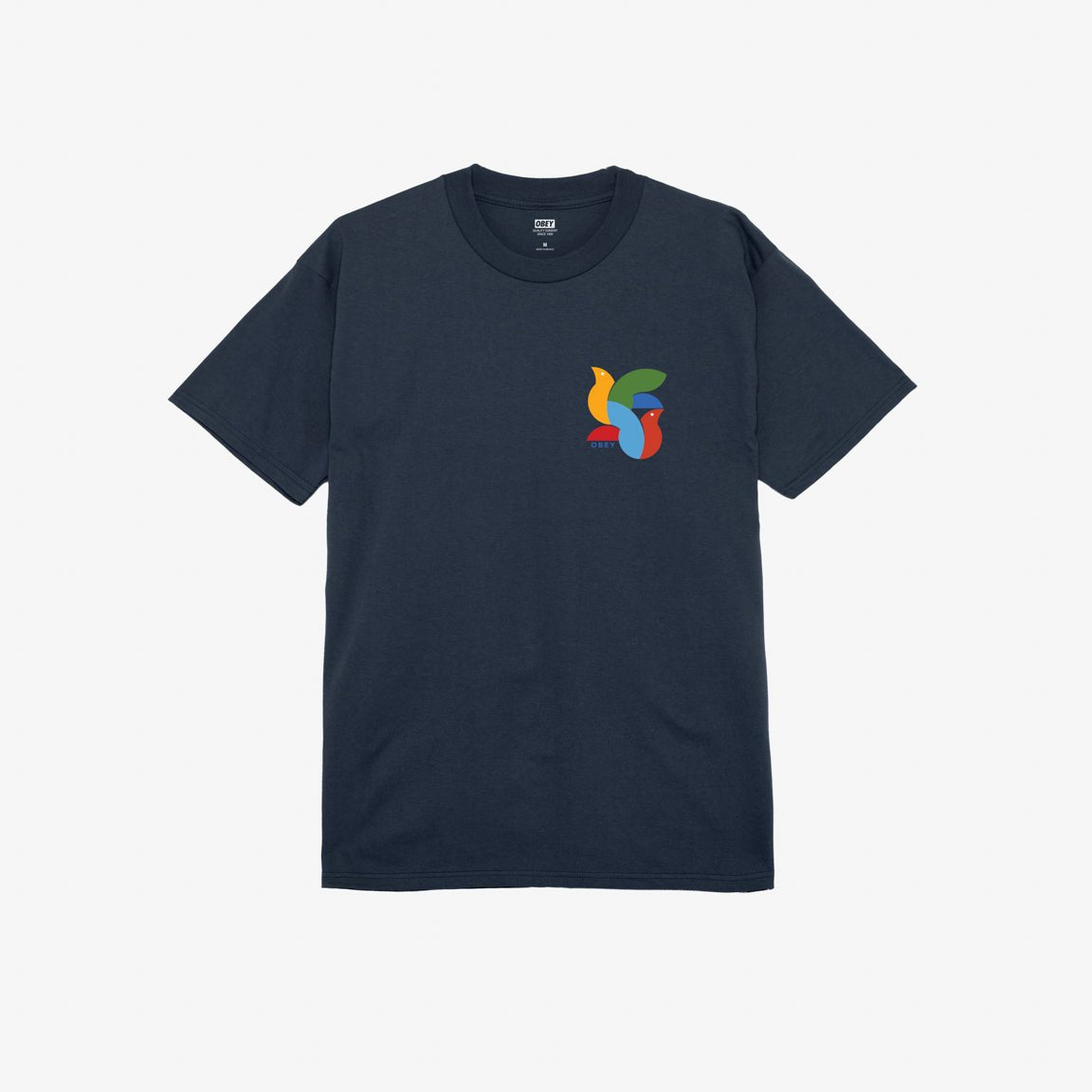 Obey Bird T-Shirt - Navy