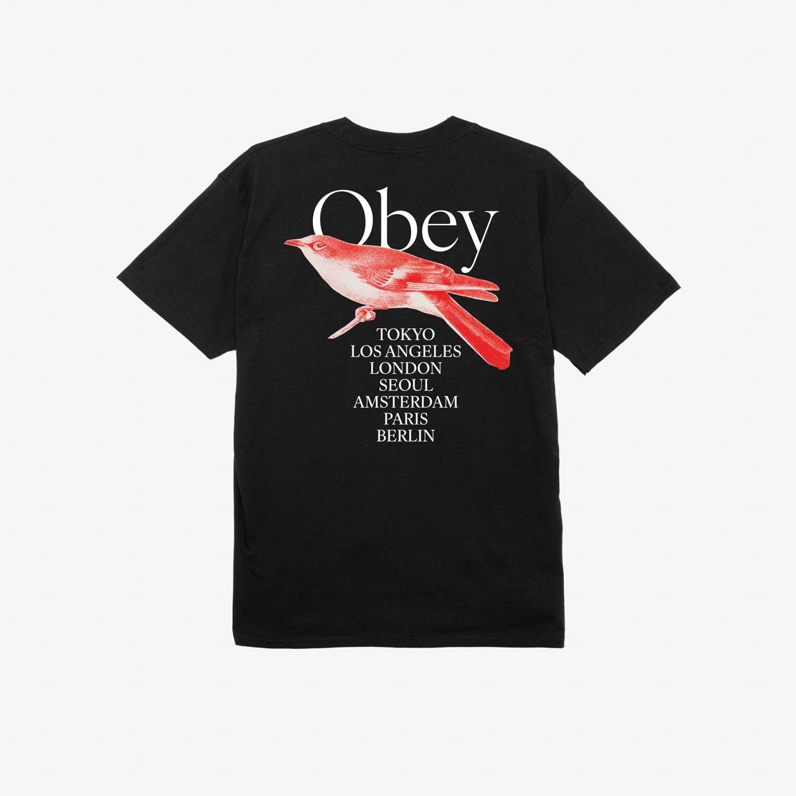 Obey Bird T-Shirt - Black