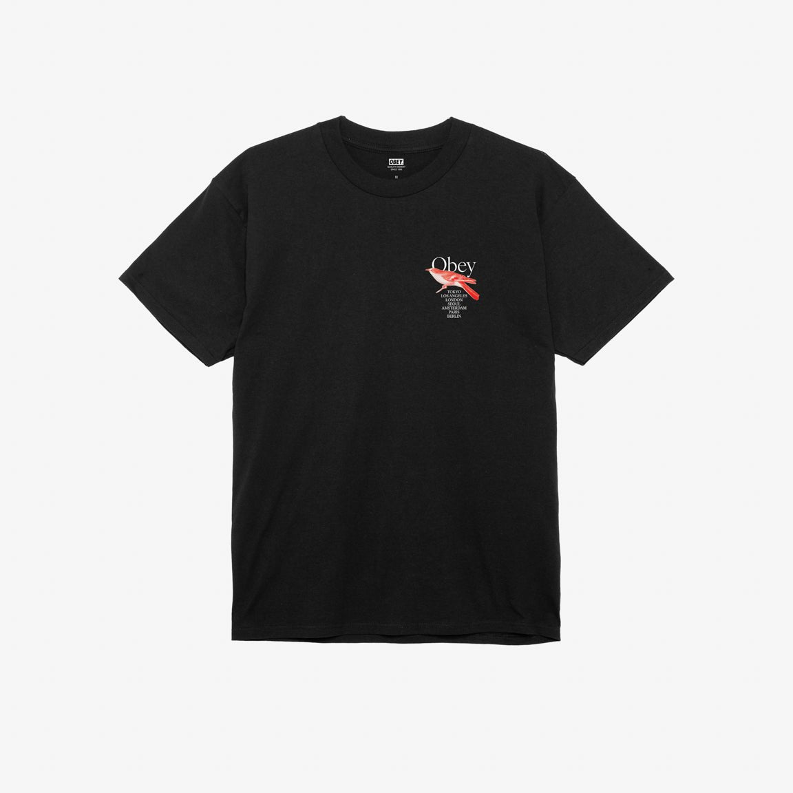 Obey Bird T-Shirt - Black