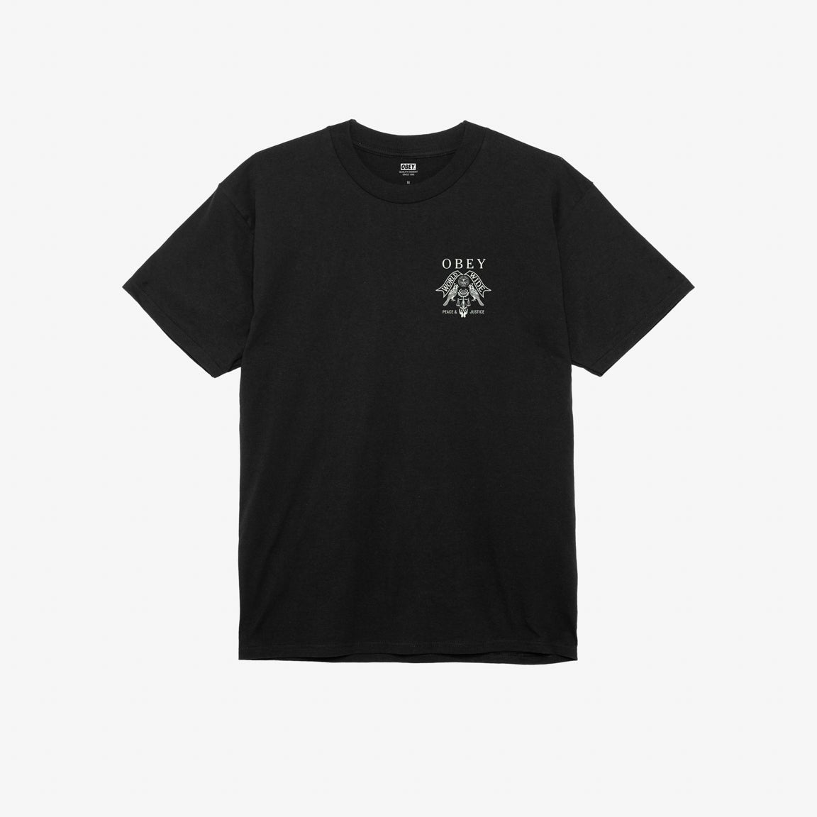 Obey Birds Of Justice T-Shirt - Black