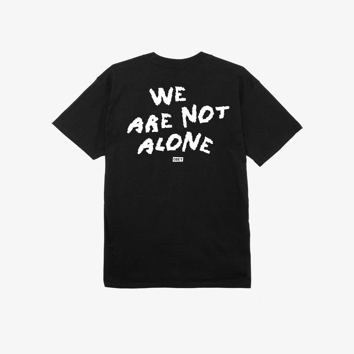 Obey We Are Not Alone T-Shirt - Black