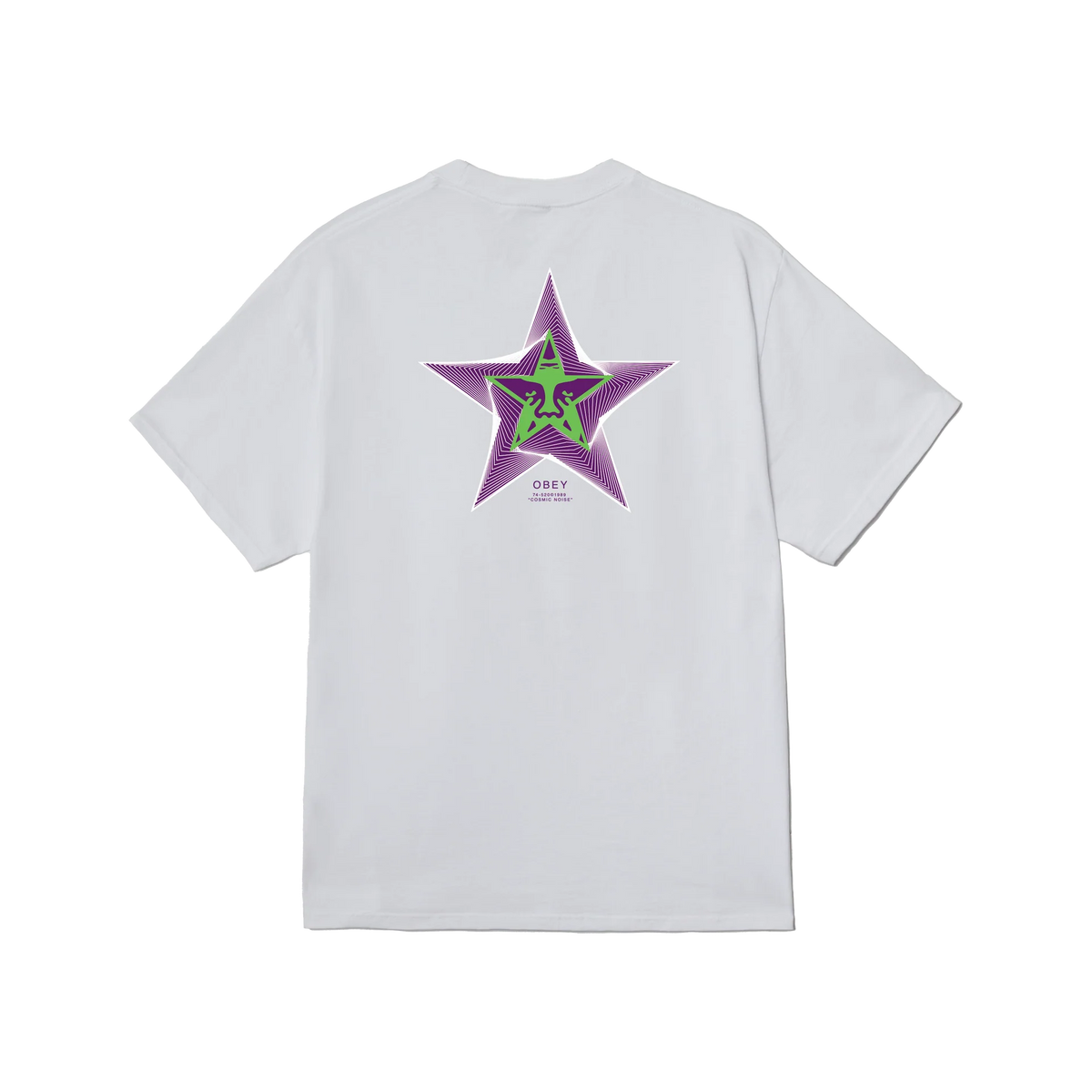 Obey Cosmic Noise T-Shirt - White