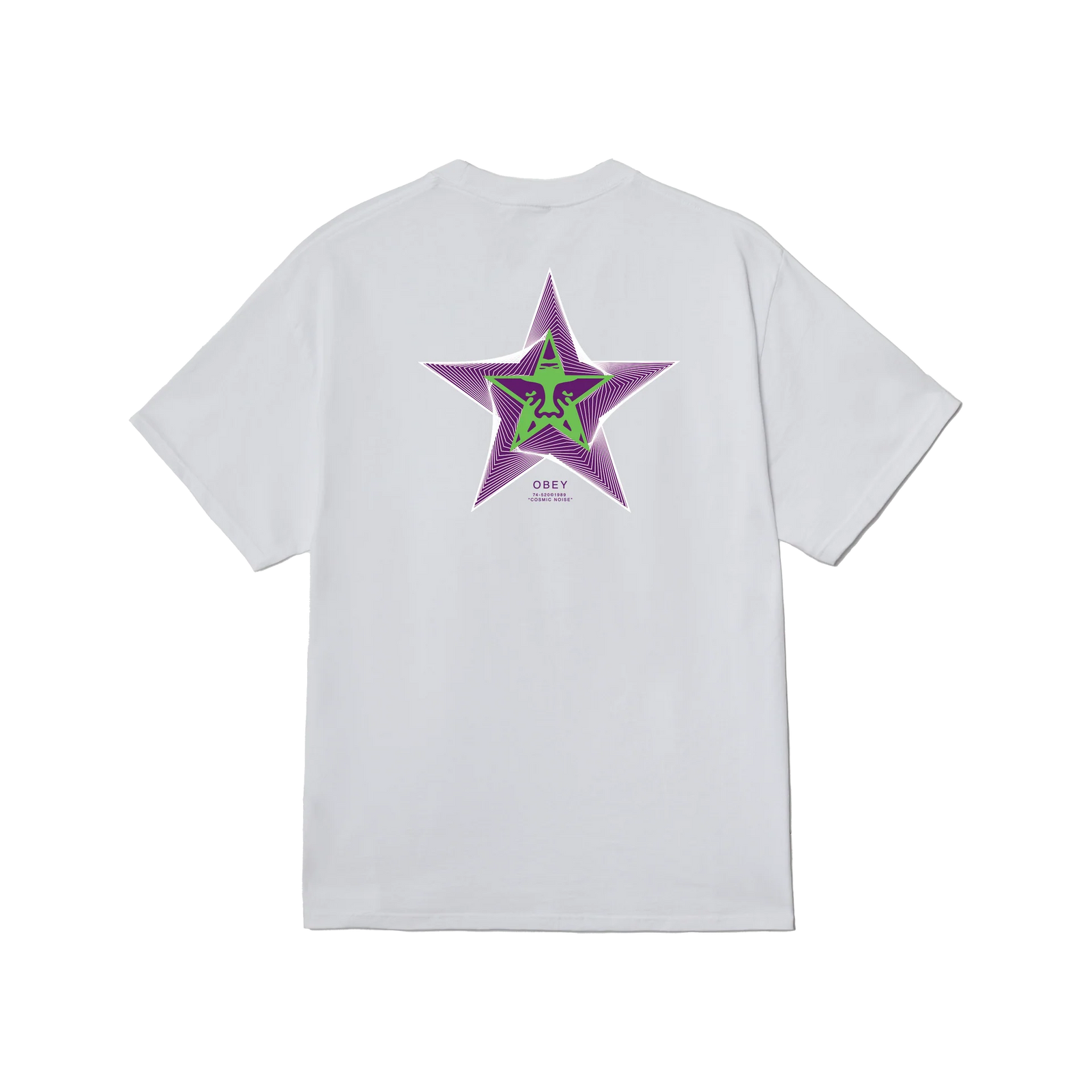Obey Cosmic Noise T-Shirt - White