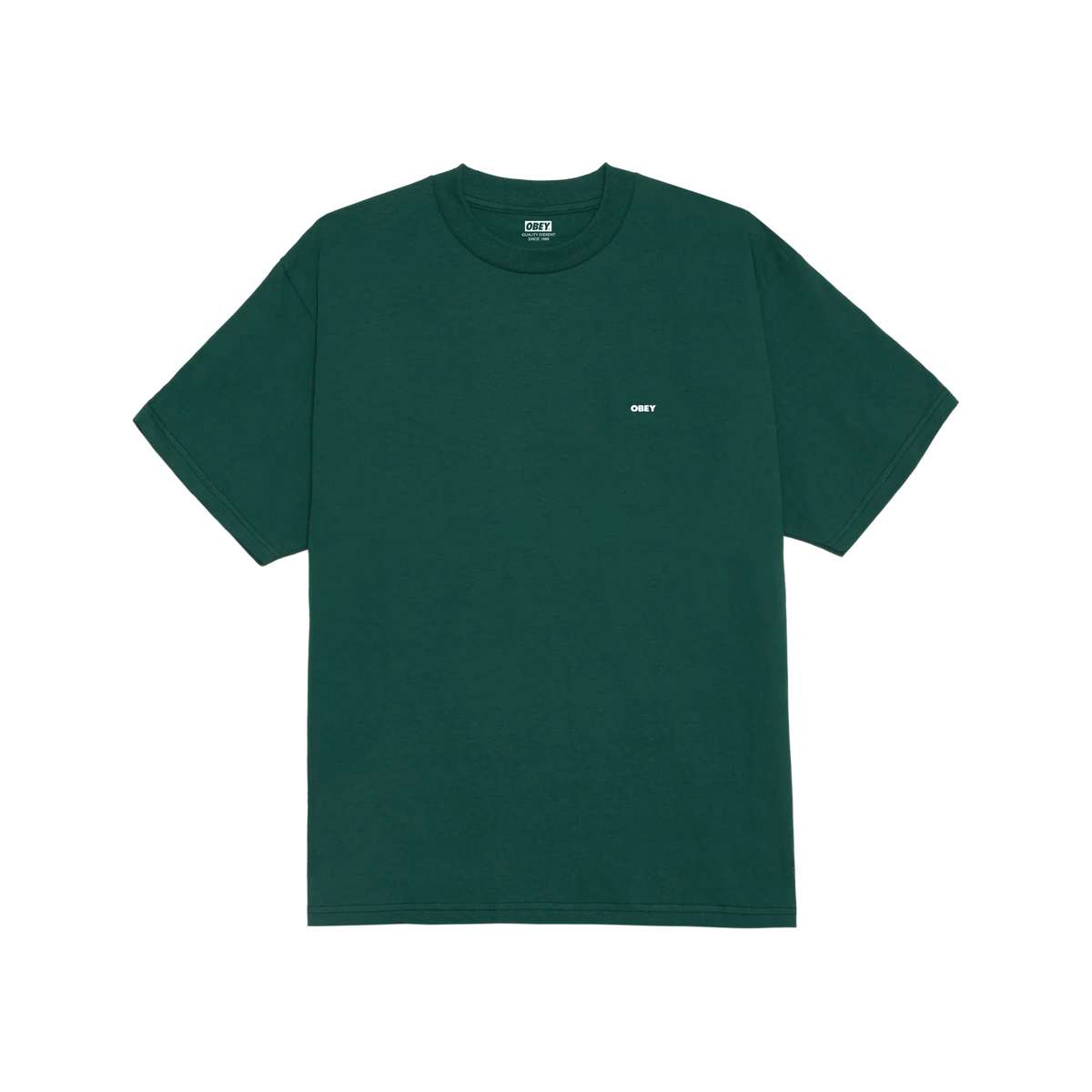 Obey Make Art Not War T-Shirt - Rain Forest