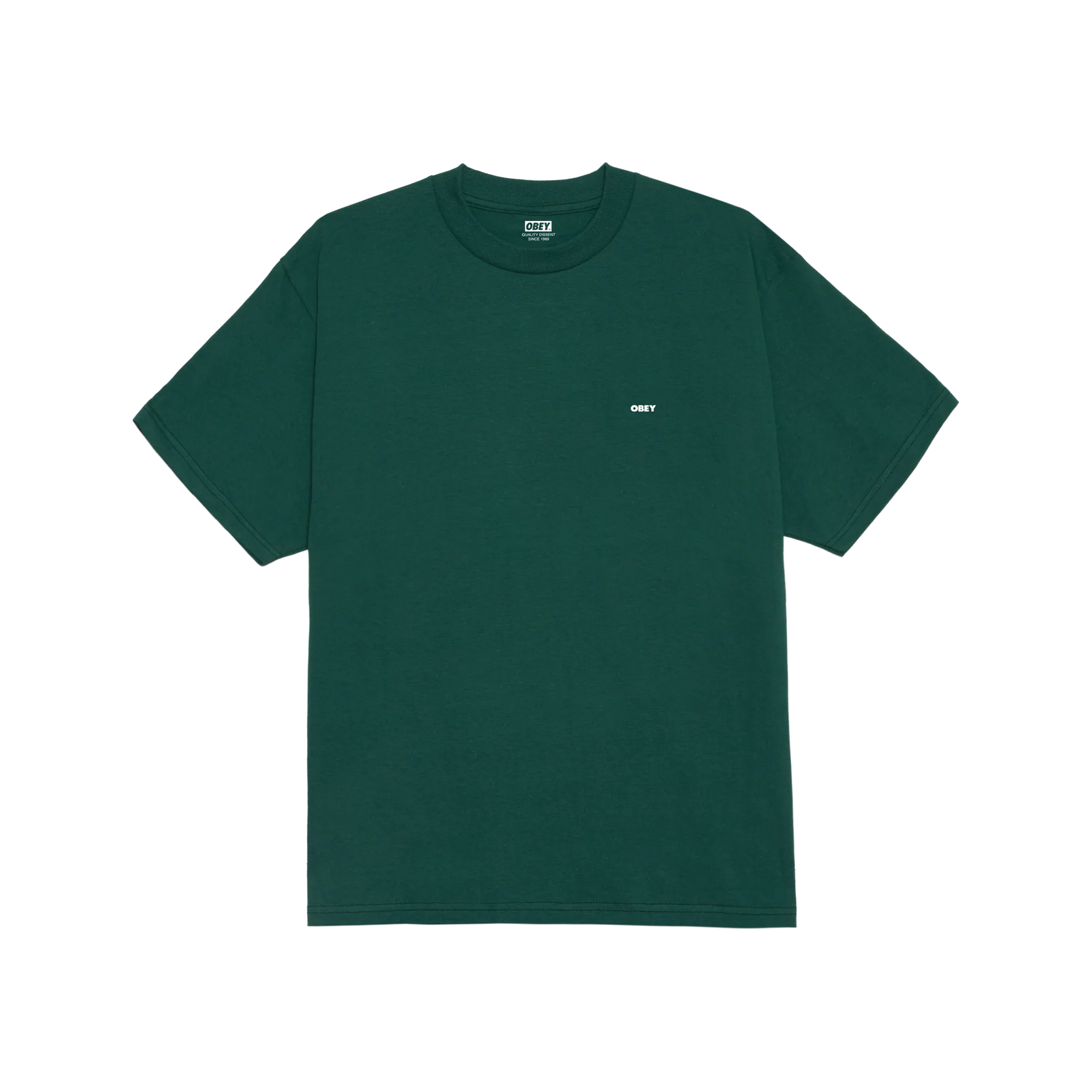 Obey Make Art Not War T-Shirt - Rain Forest