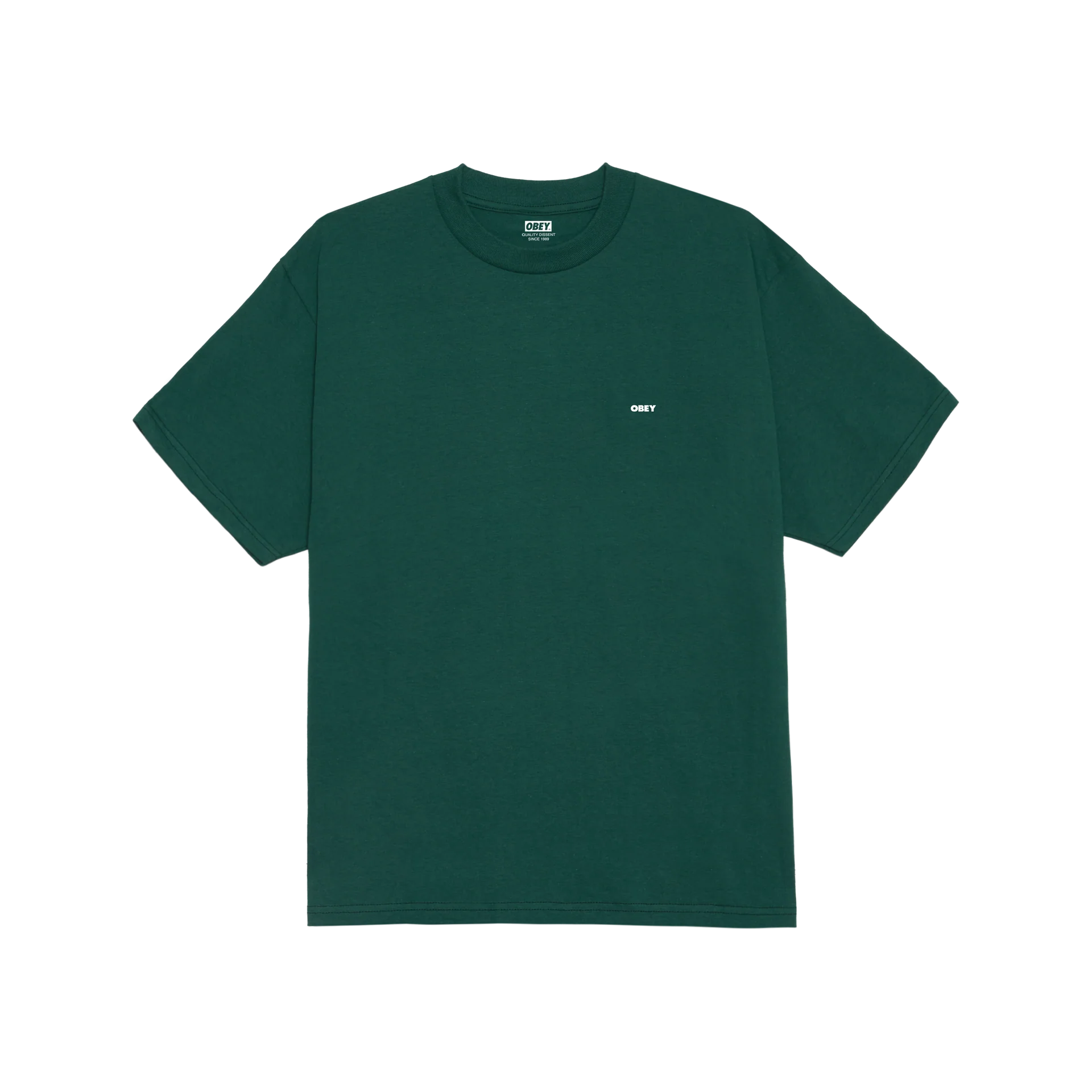 Obey Make Art Not War T-Shirt - Rain Forest