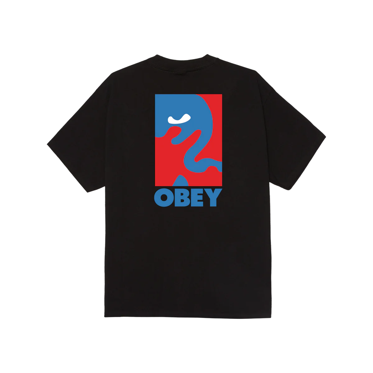 Obey Cropped Icon T-Shirt - Black