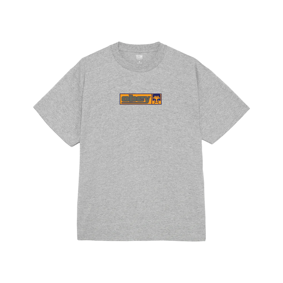 Obey 90&#39;s Icon T-Shirt - Heather Grey