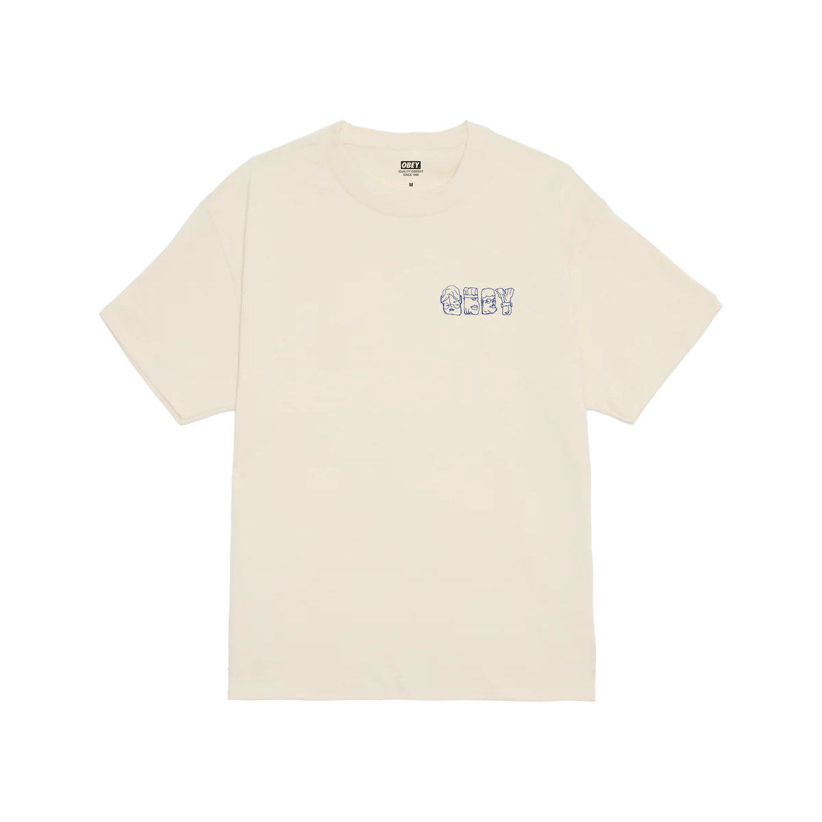 Obey Abstract Things T-Shirt - Cream