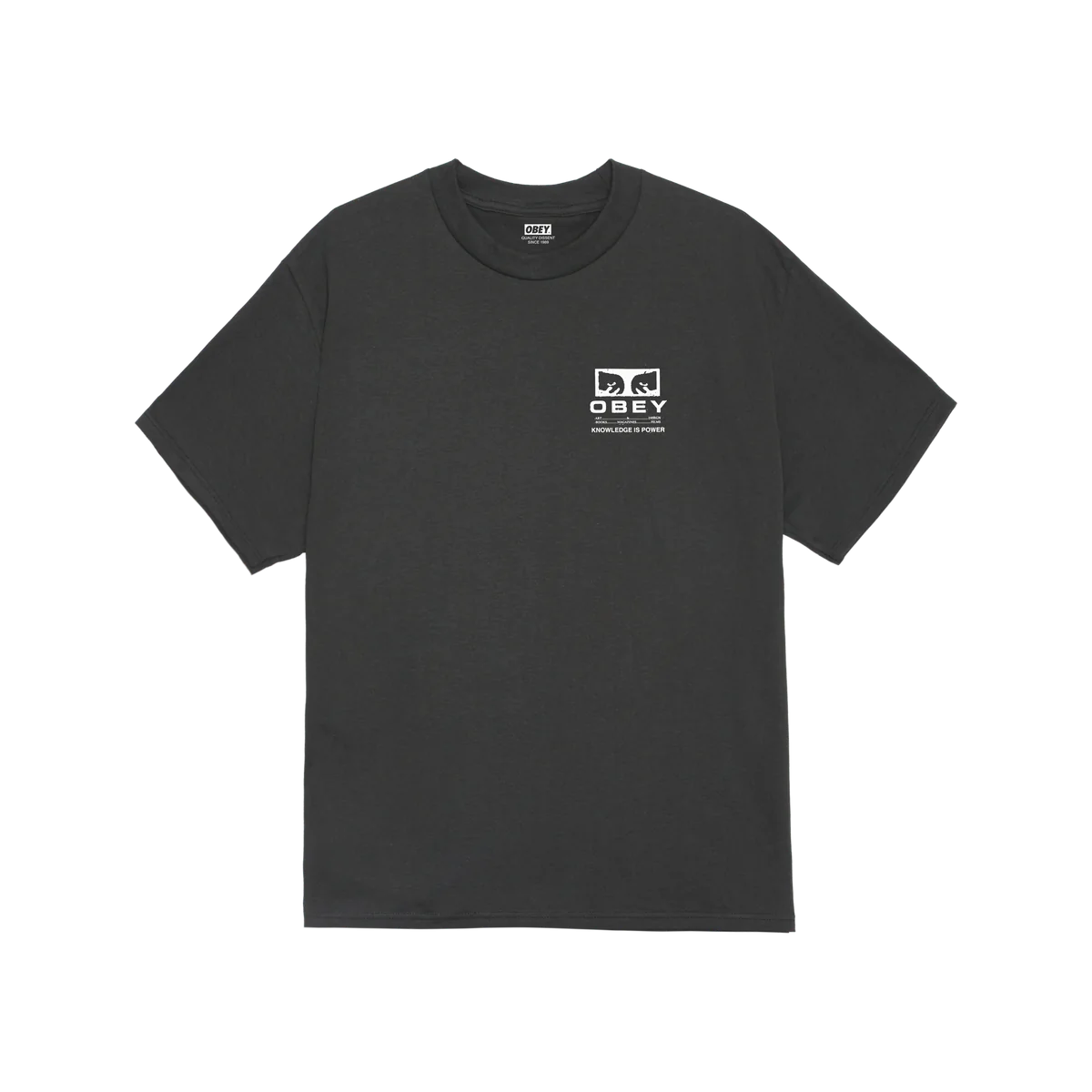 Obey Permission T-Shirt - Vintage Black