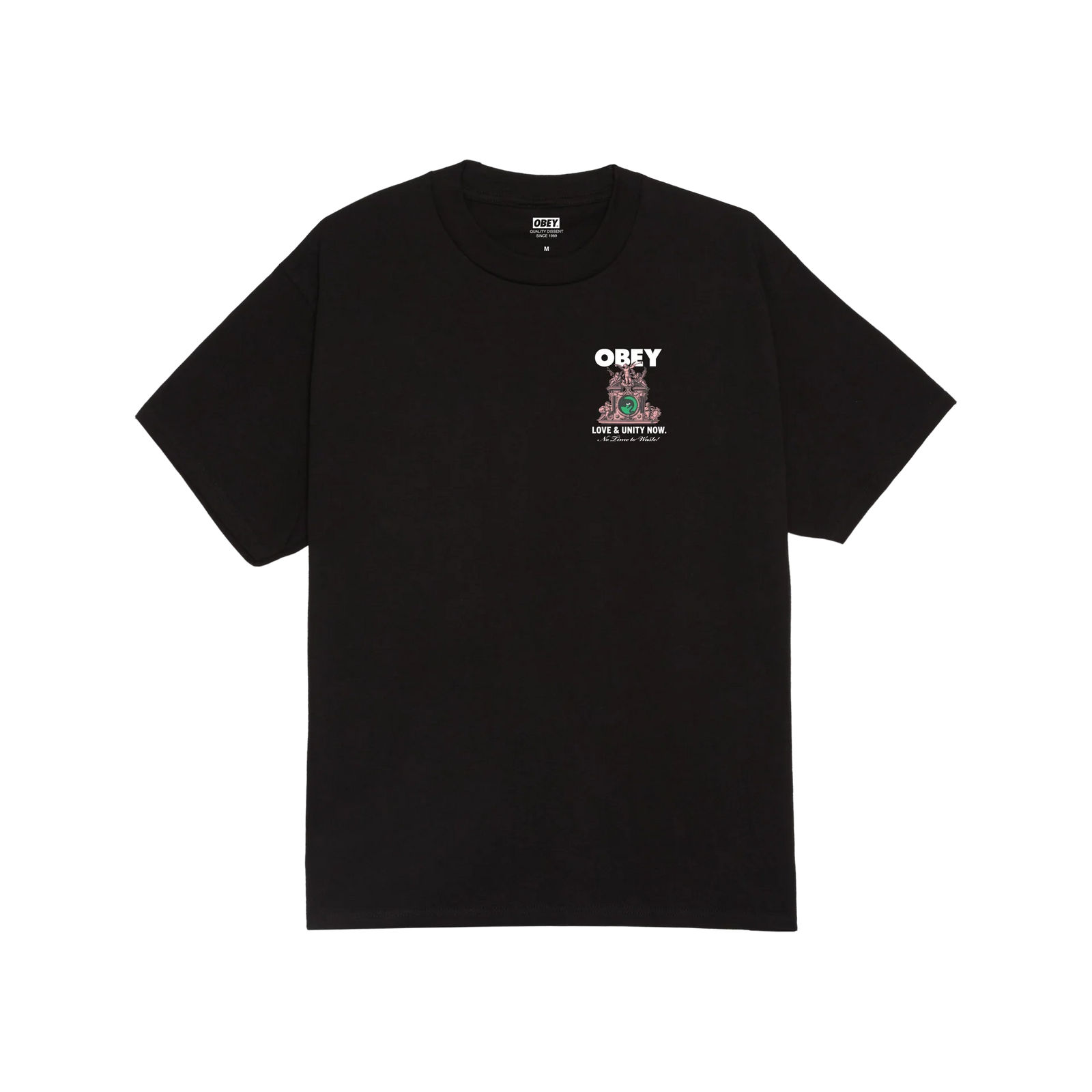 Obey Love & Unity Now T-Shirt - Black