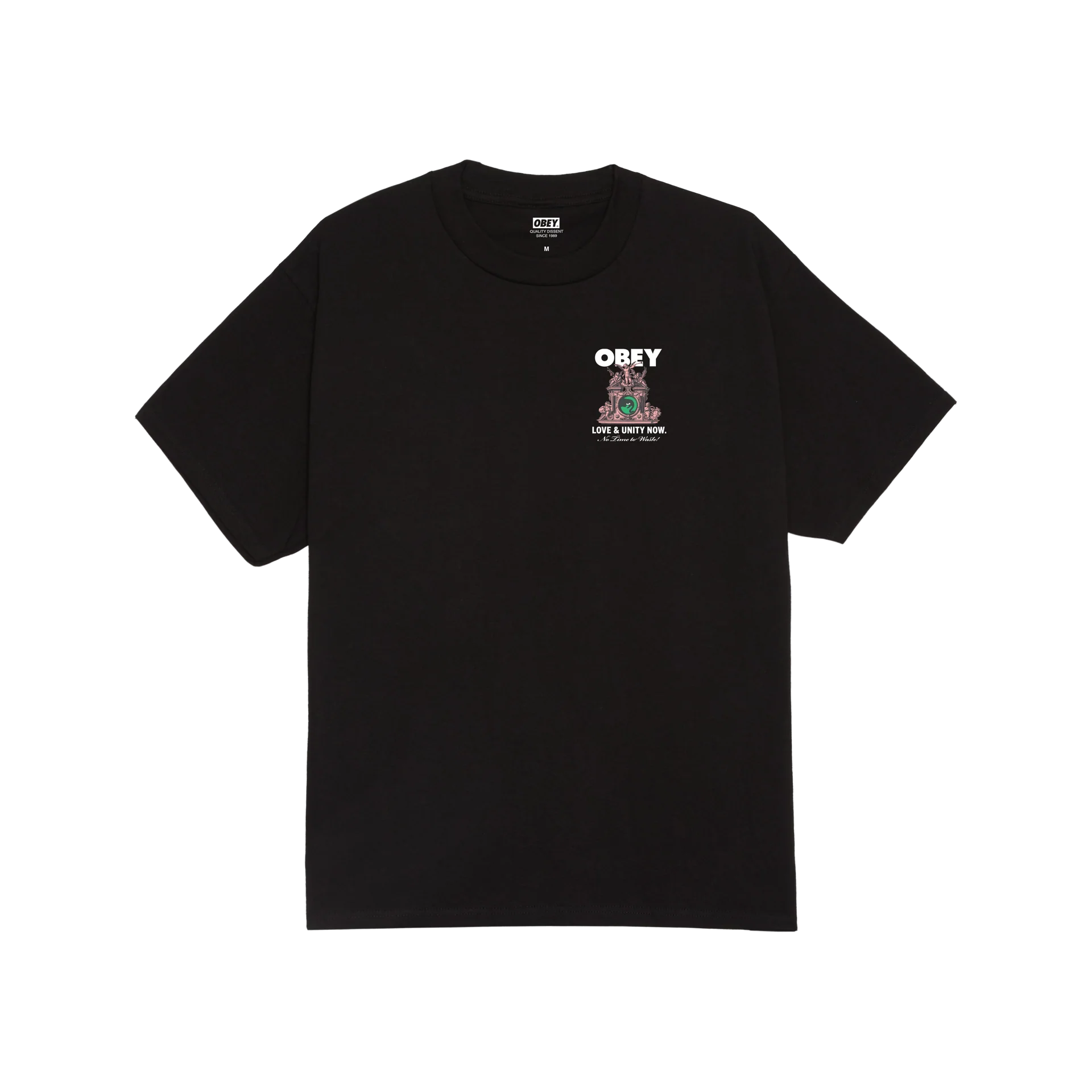 Obey Love & Unity Now T-Shirt - Black