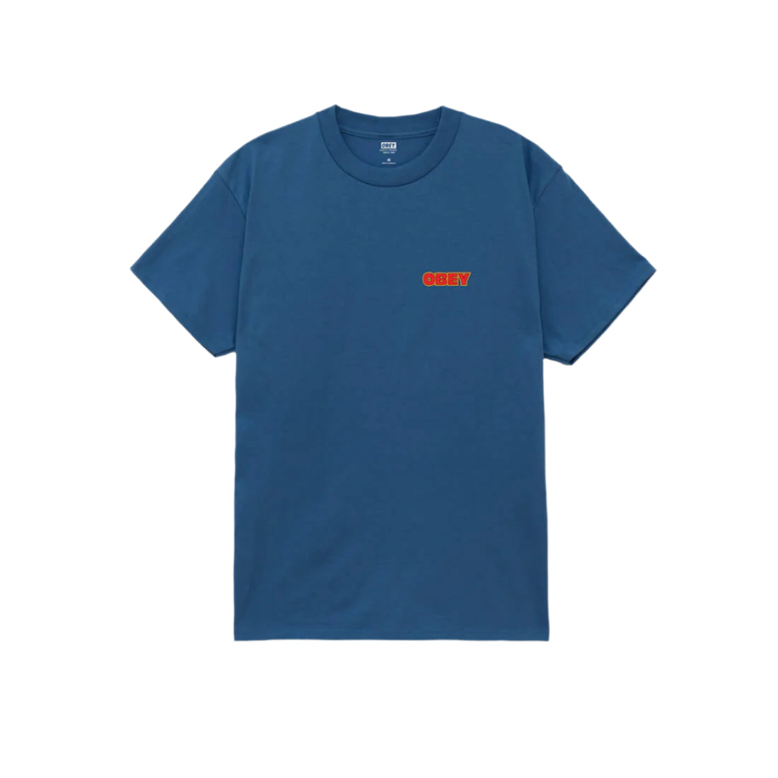 Obey Star T-Shirt - Harbour Blue
