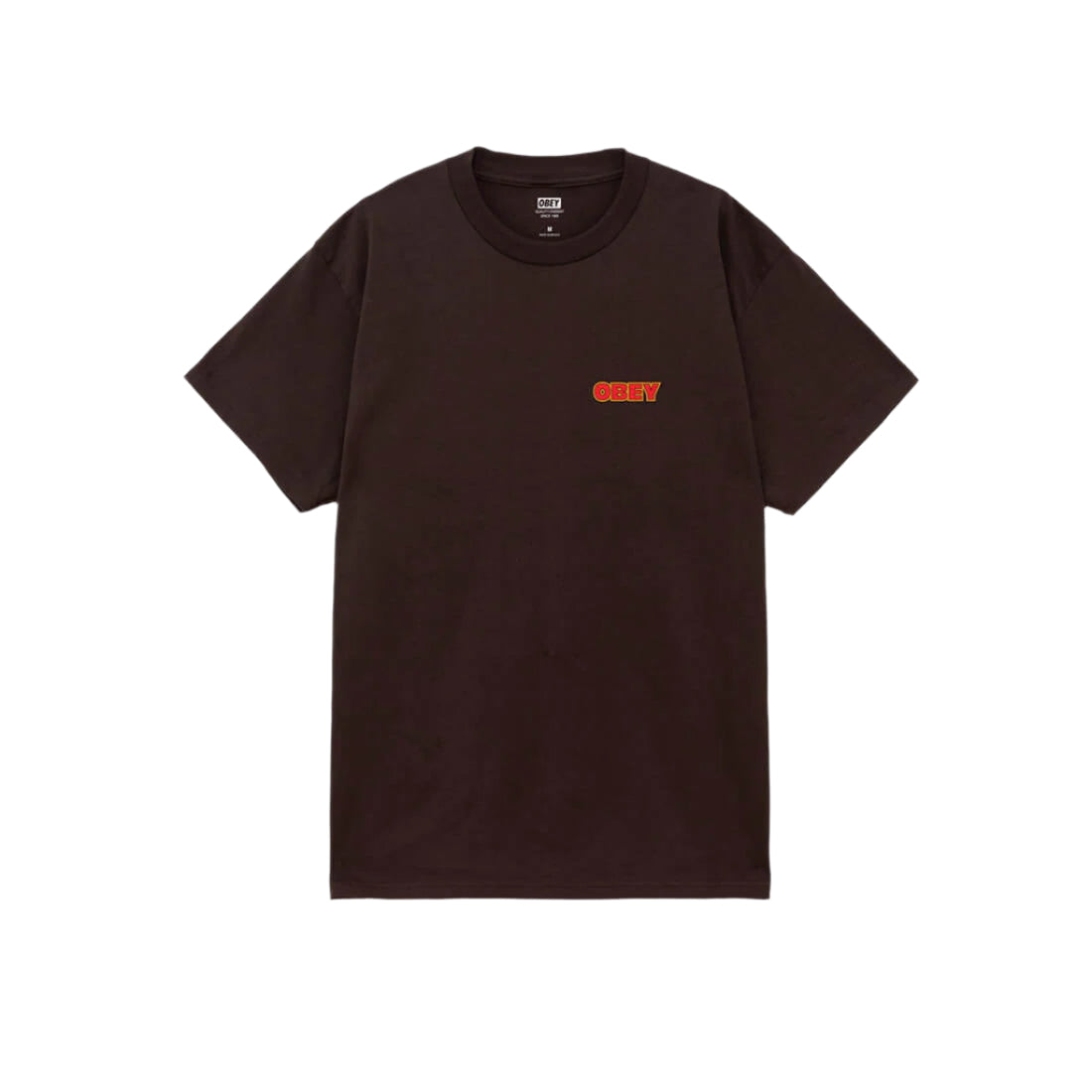 Obey Star T-Shirt - Java Brown