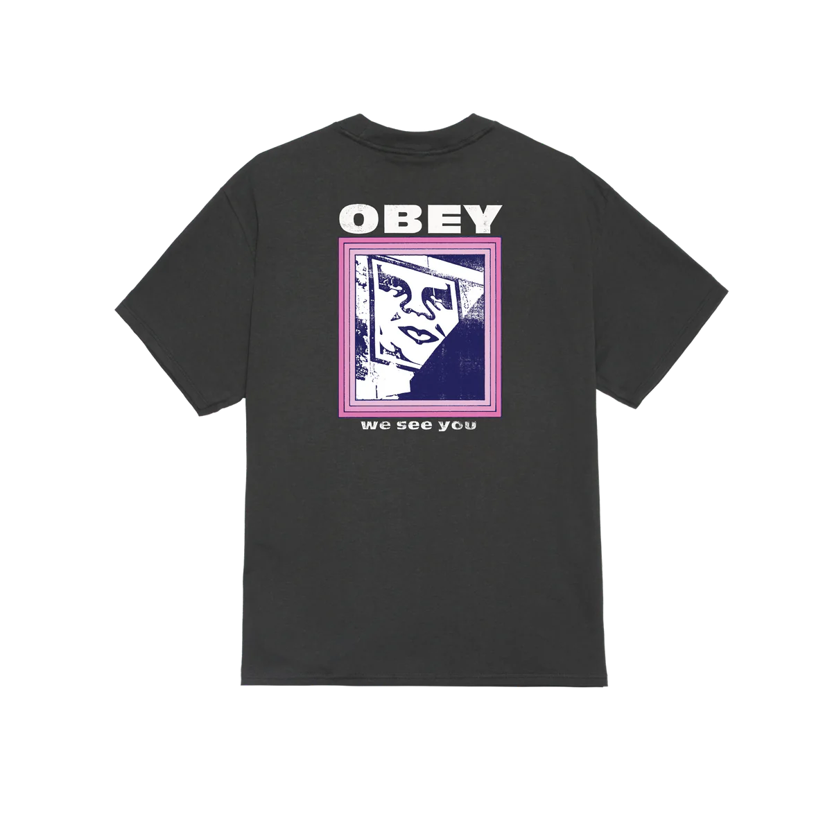 Obey We See You T-Shirt - Vintage Black