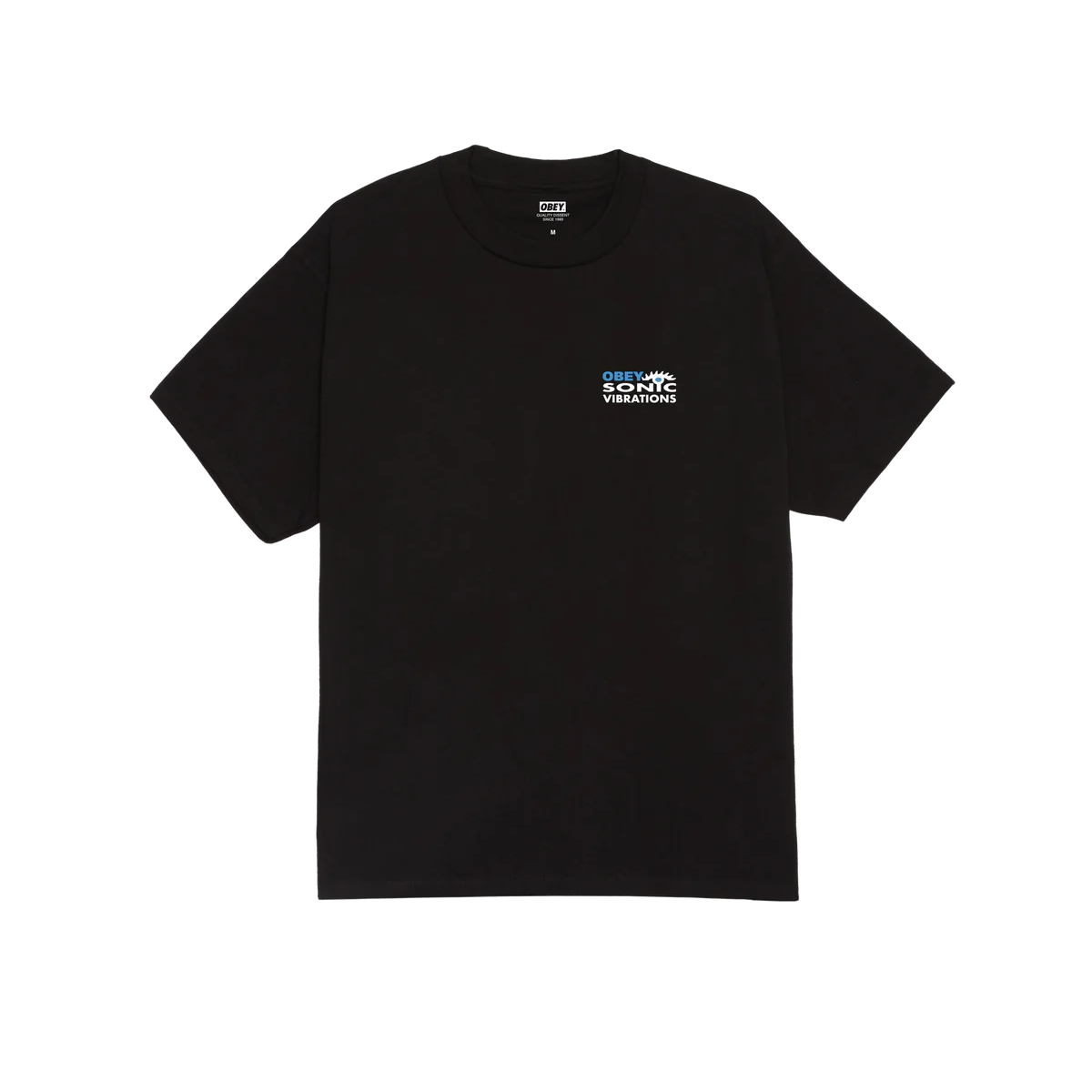 Obey Sonic Vibrations T-Shirt - Black