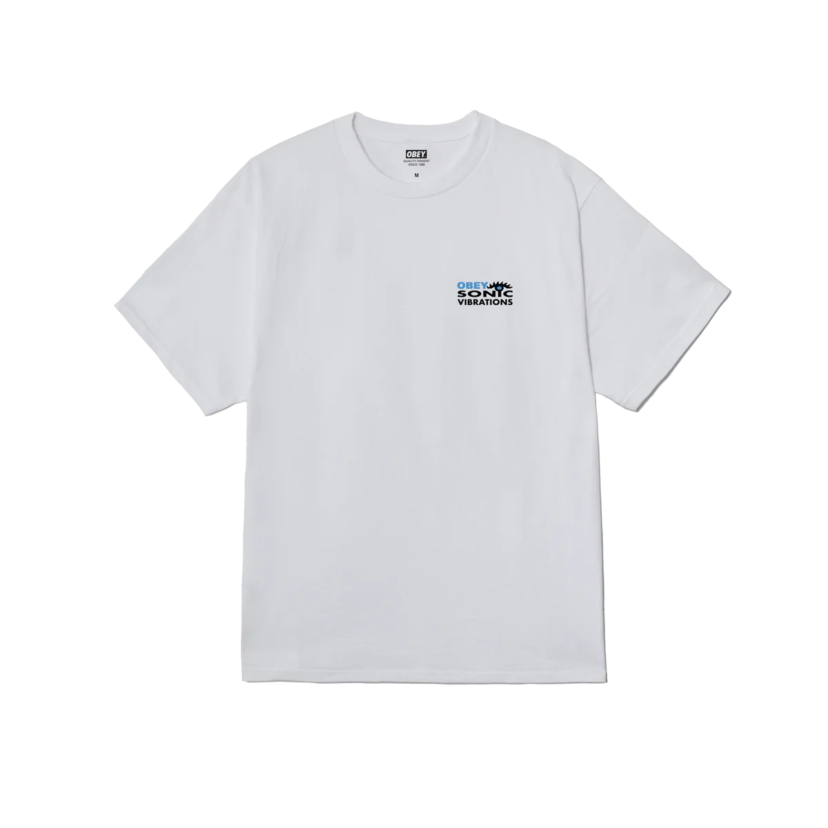 Obey Sonic Vibrations T-Shirt - White