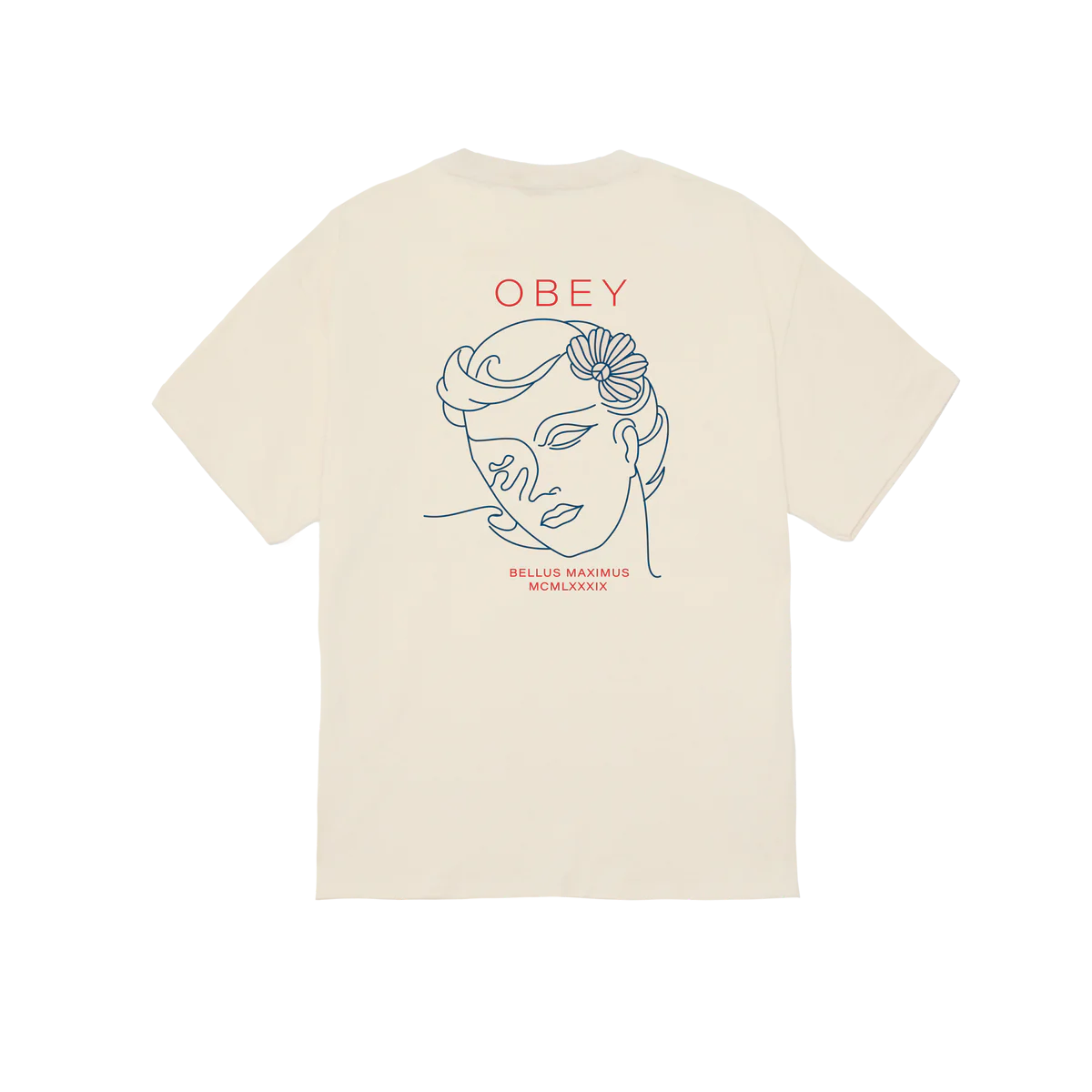Obey Bella Maximus T-Shirt - Cream
