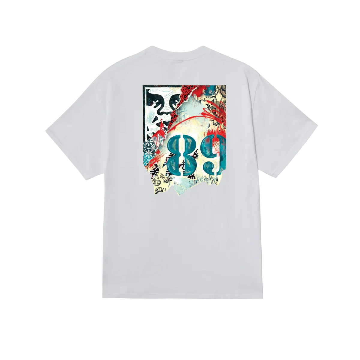 Obey Lisbon Icon T-Shirt - White
