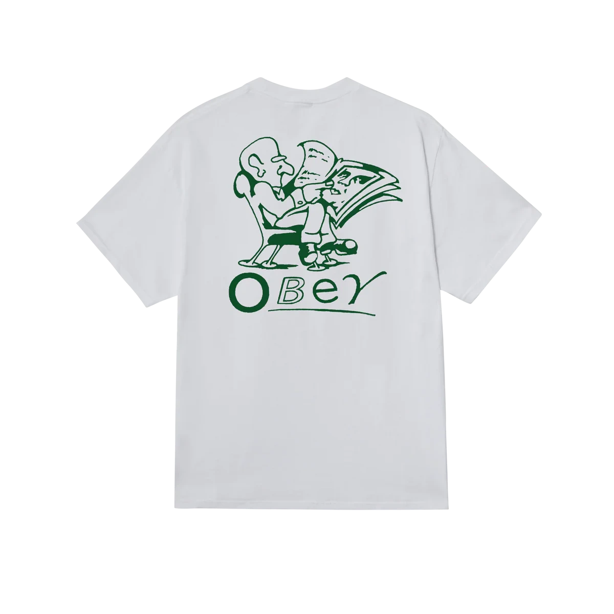 Obey Reader T-Shirt - White