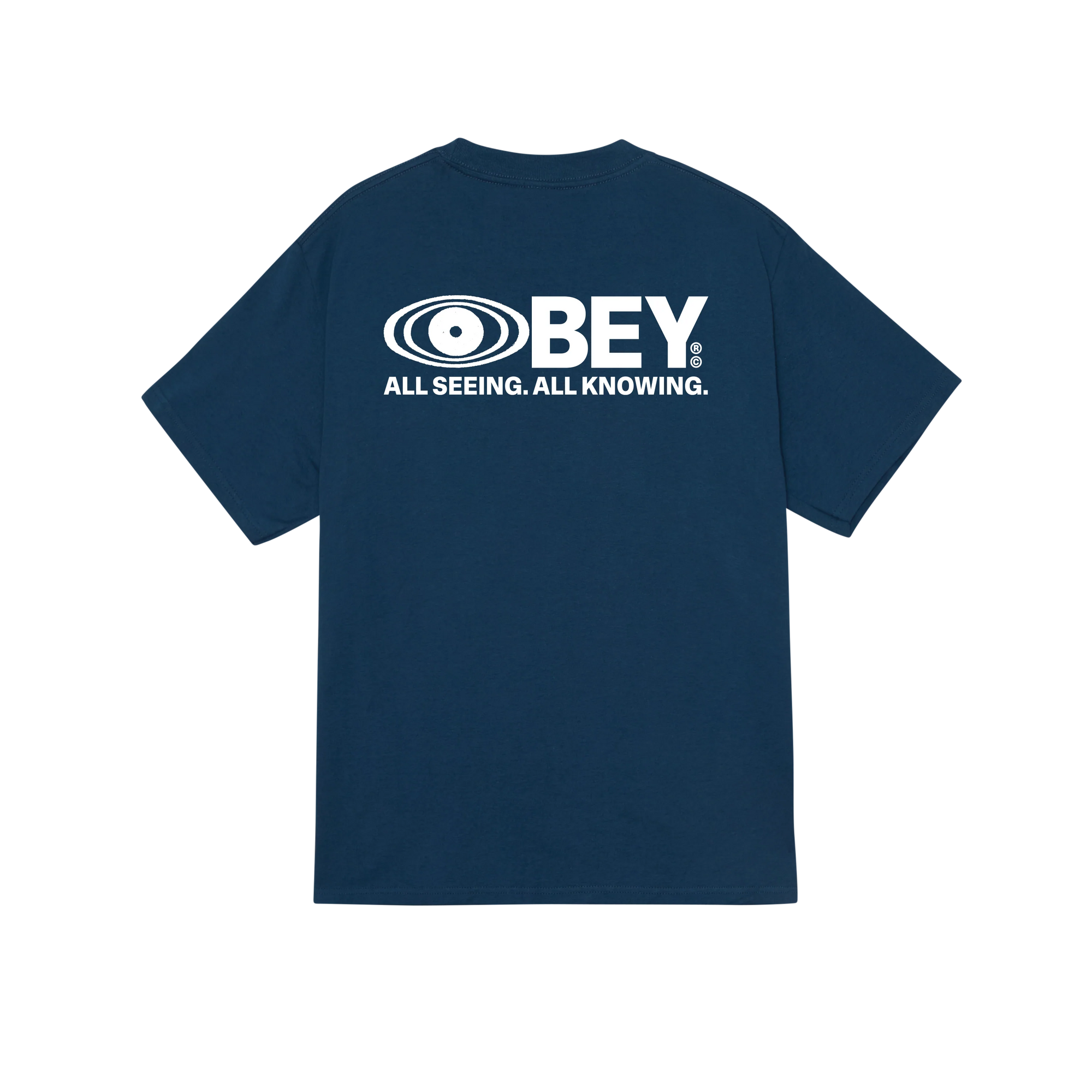 Obey All Seeing T-Shirt - Harbor Blue