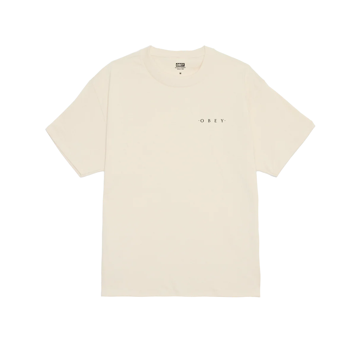 Obey Architecture Of Uni T-Shirt - Cream