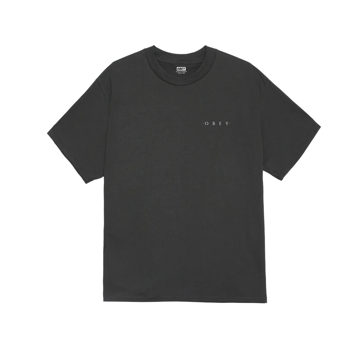 Obey Architecture Of Uni T-Shirt - Vintage Black
