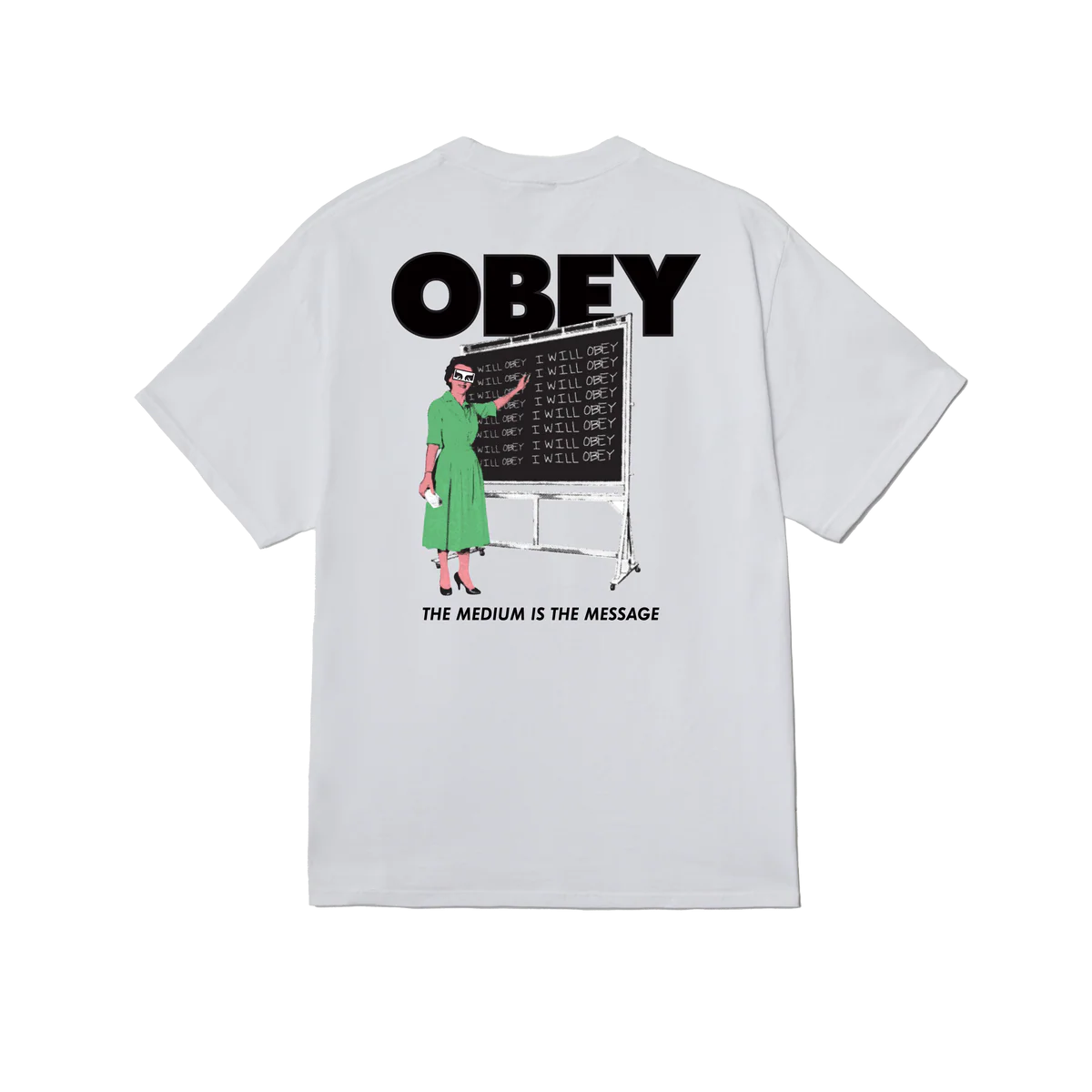 Obey I Will Obey T-Shirt - White