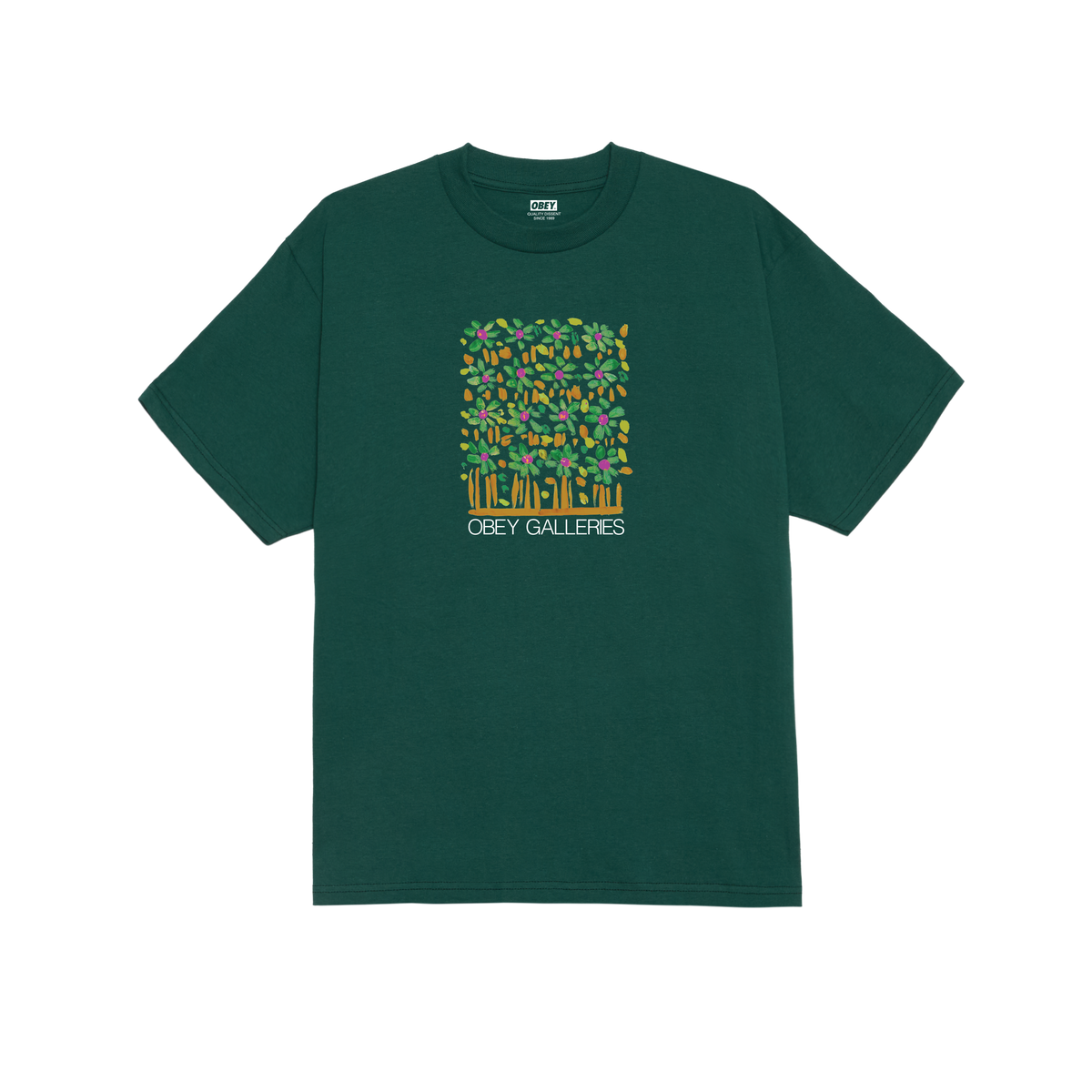 Obey Galleries T-Shirt - Rainforest