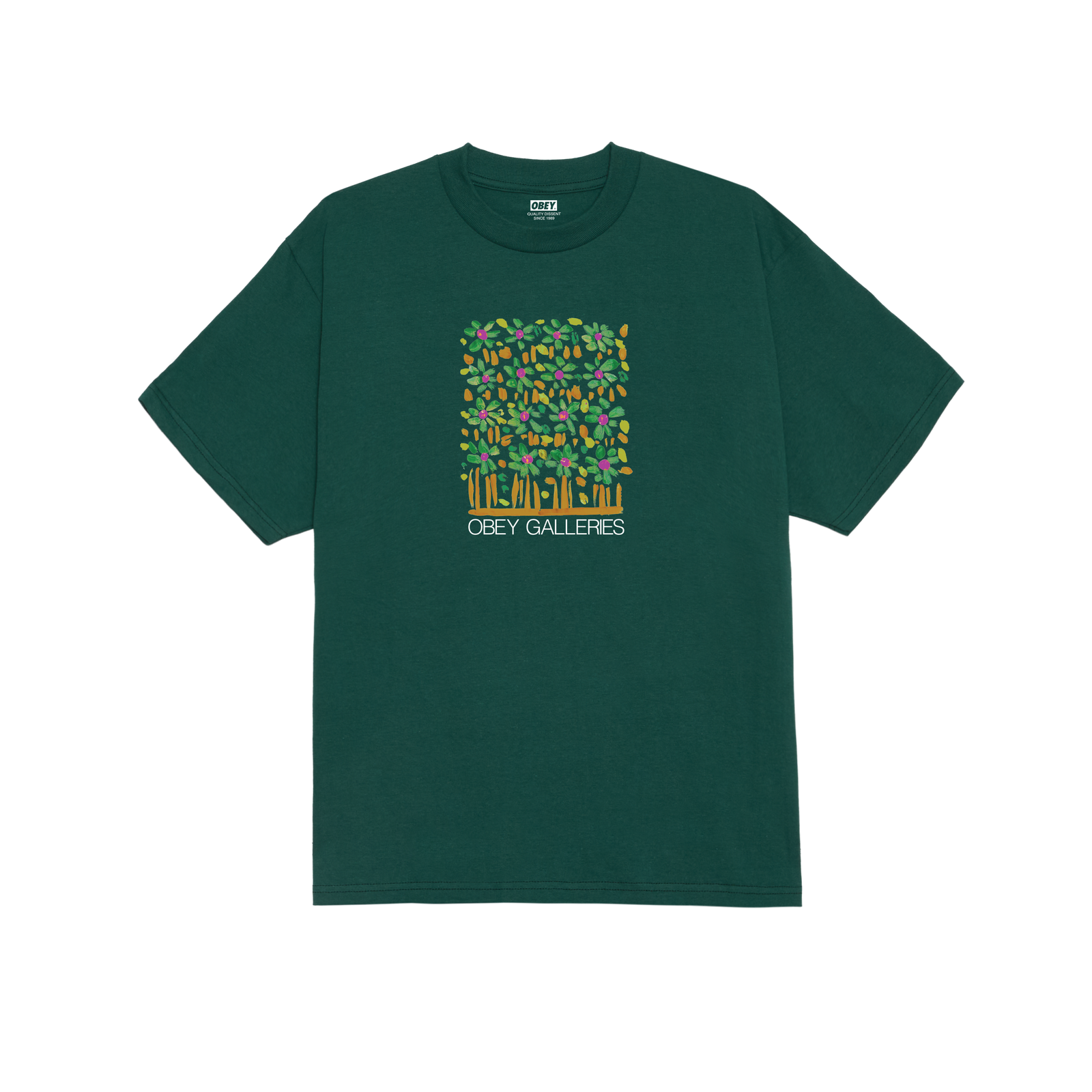 Obey Galleries T-Shirt - Rainforest