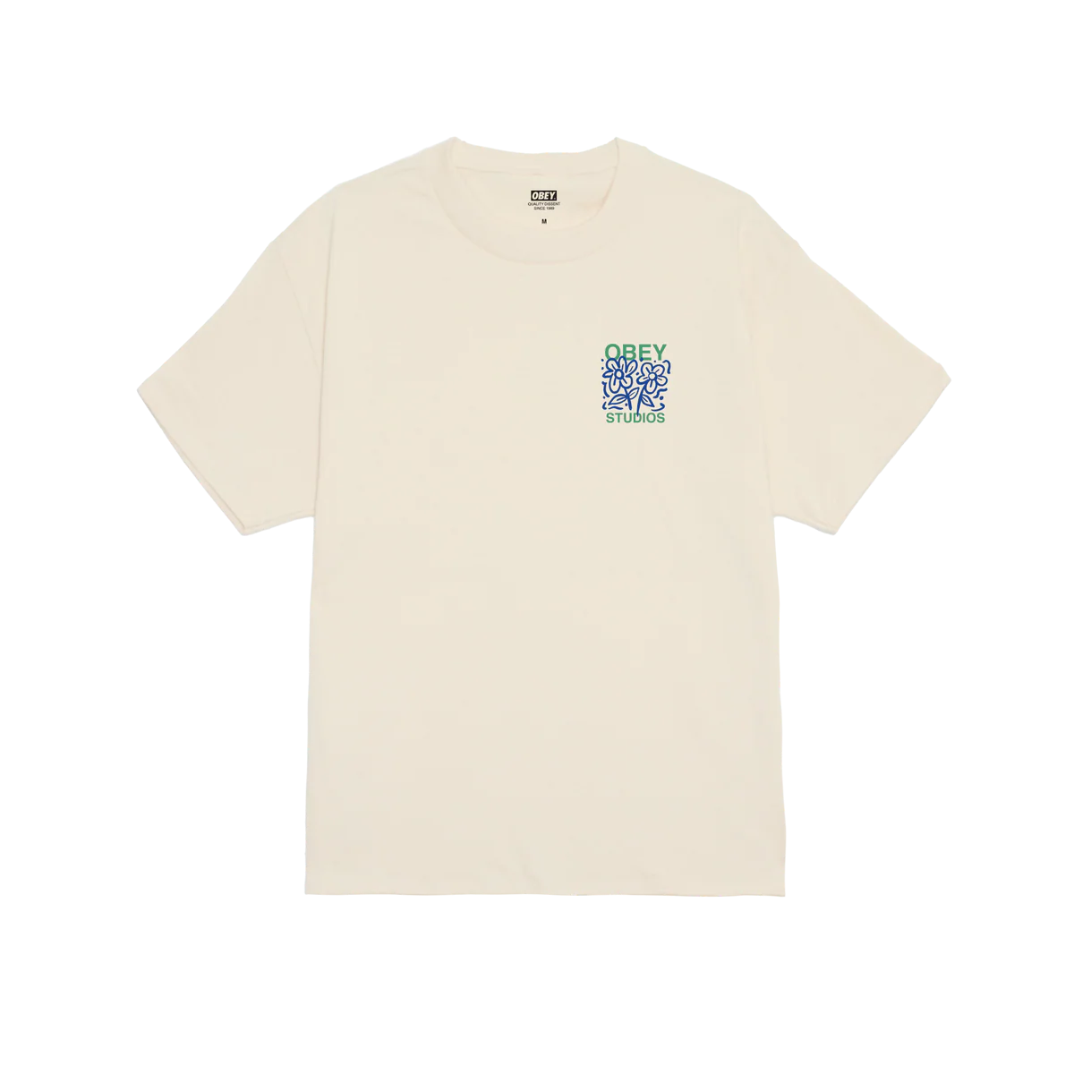 Obey Grown With Love T-Shirt - Cream