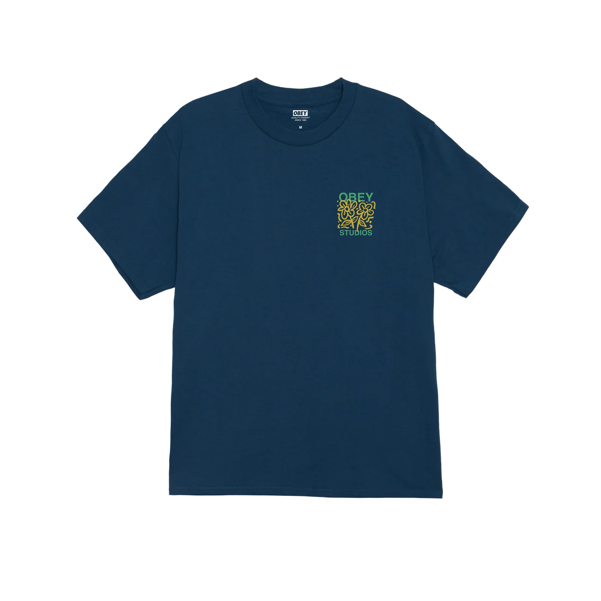 Obey Grown With Love T-Shirt - Harbour Blue