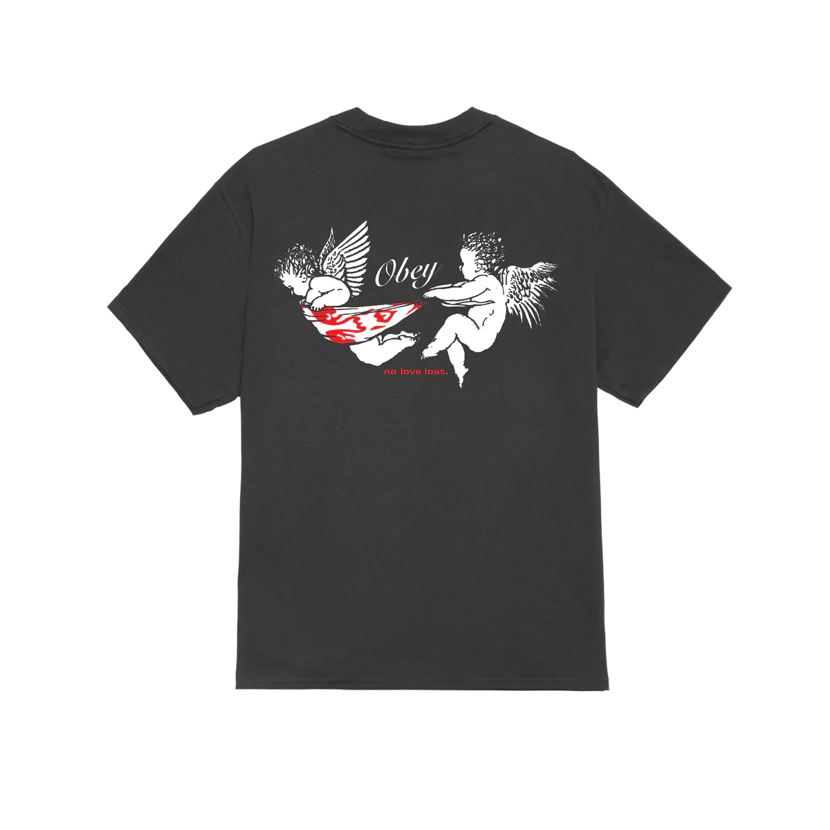 Obey No Love Lost T-Shirt - Vintage Black