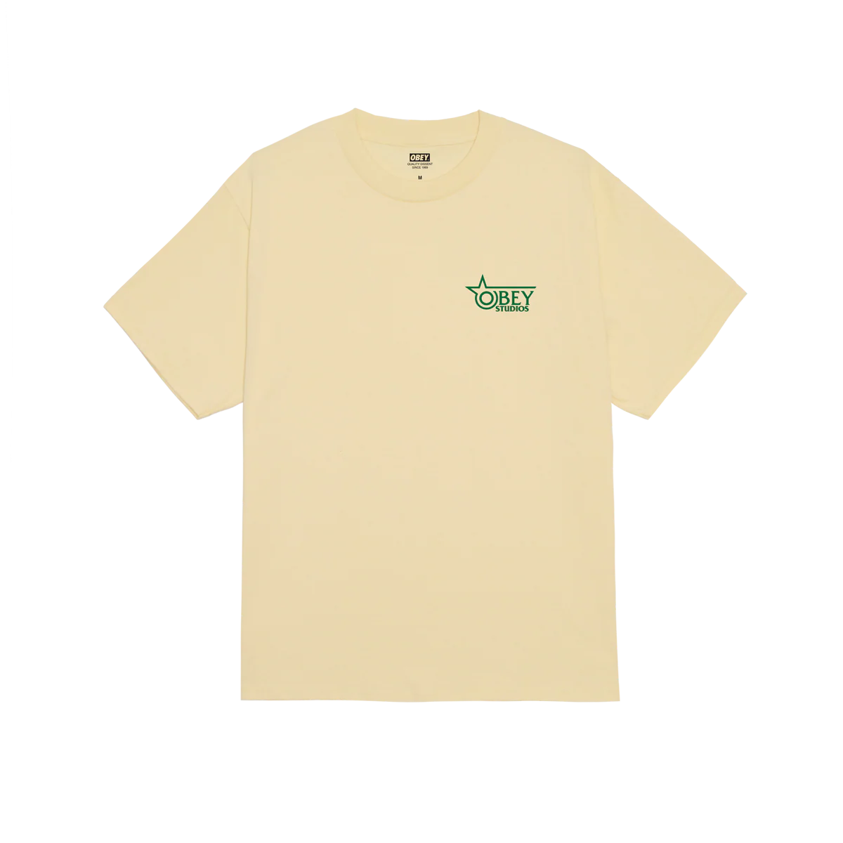 Obey Absolutely Absurb T-Shirt - Pale Yellow