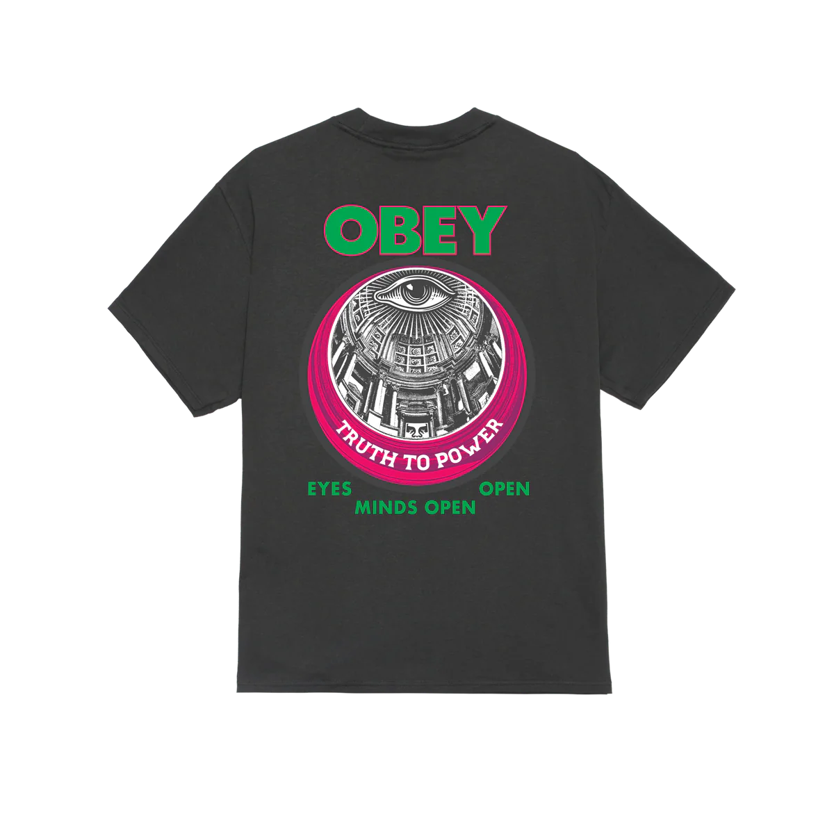 Obey Truth to Power T-Shirt - Vintage Black