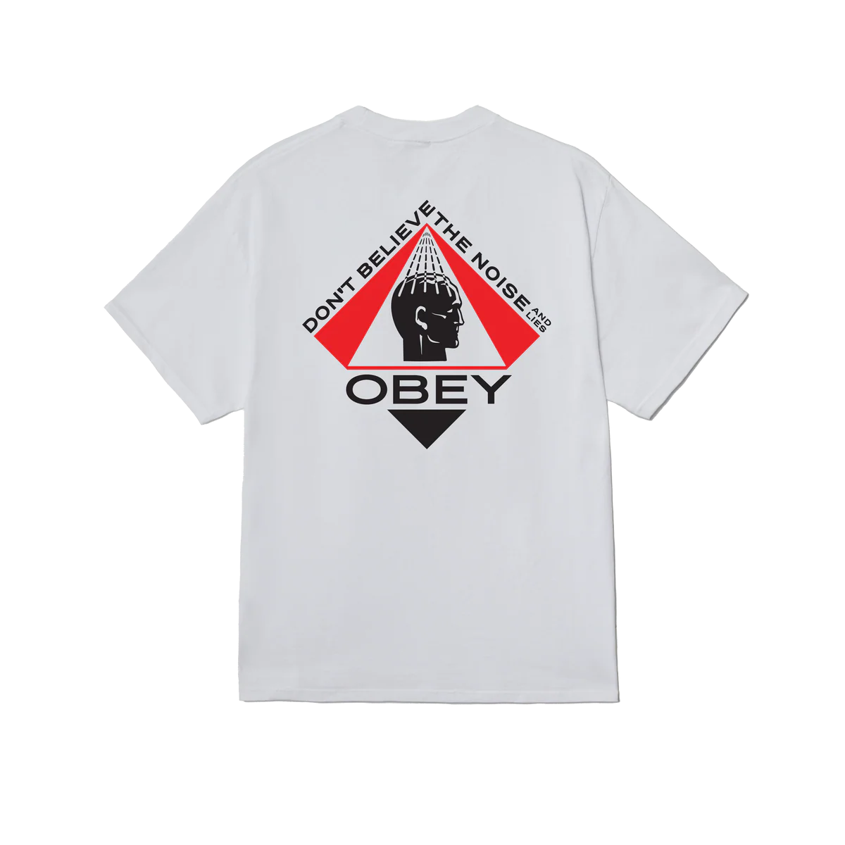 Obey Icon Pyramid T-Shirt - White