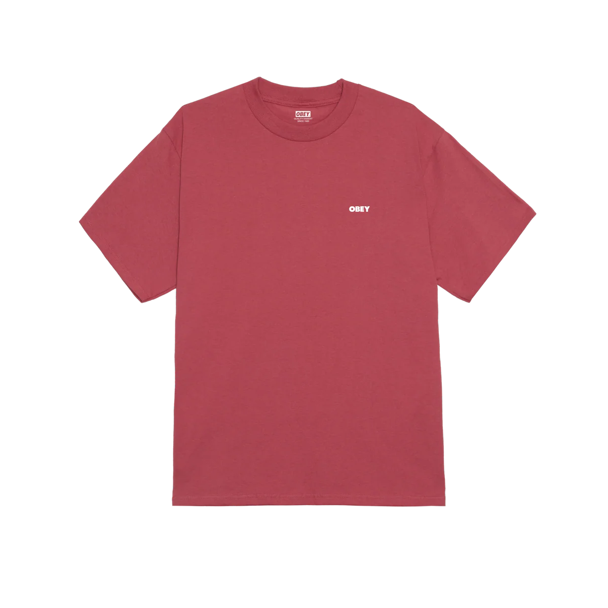 Obey Wrong Path T-Shirt - Mineral Red