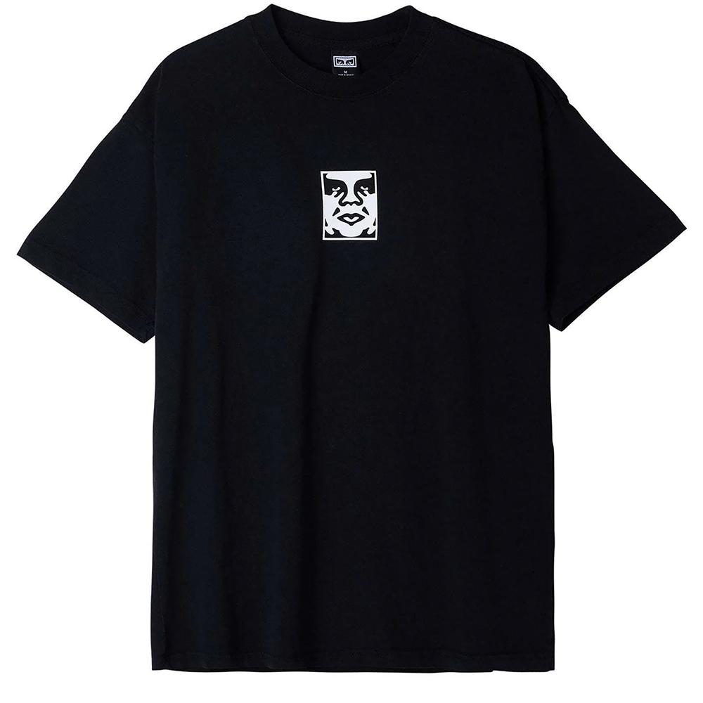 Obey Icon Heavyweight T-Shirt - Jet Black