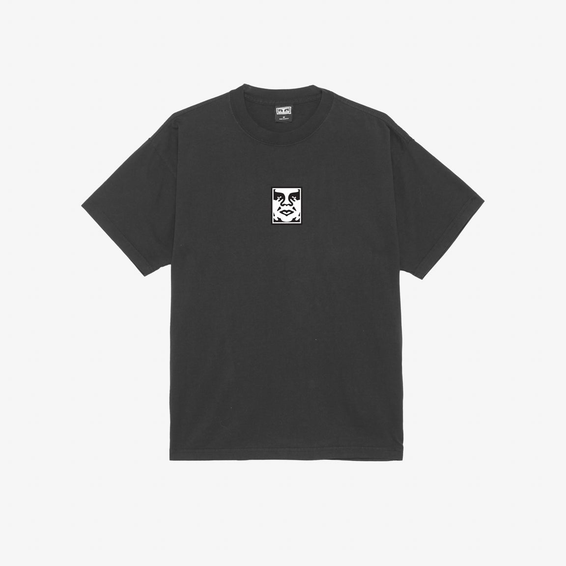 Obey Icon Heavyweight T-Shirt - Jet Black