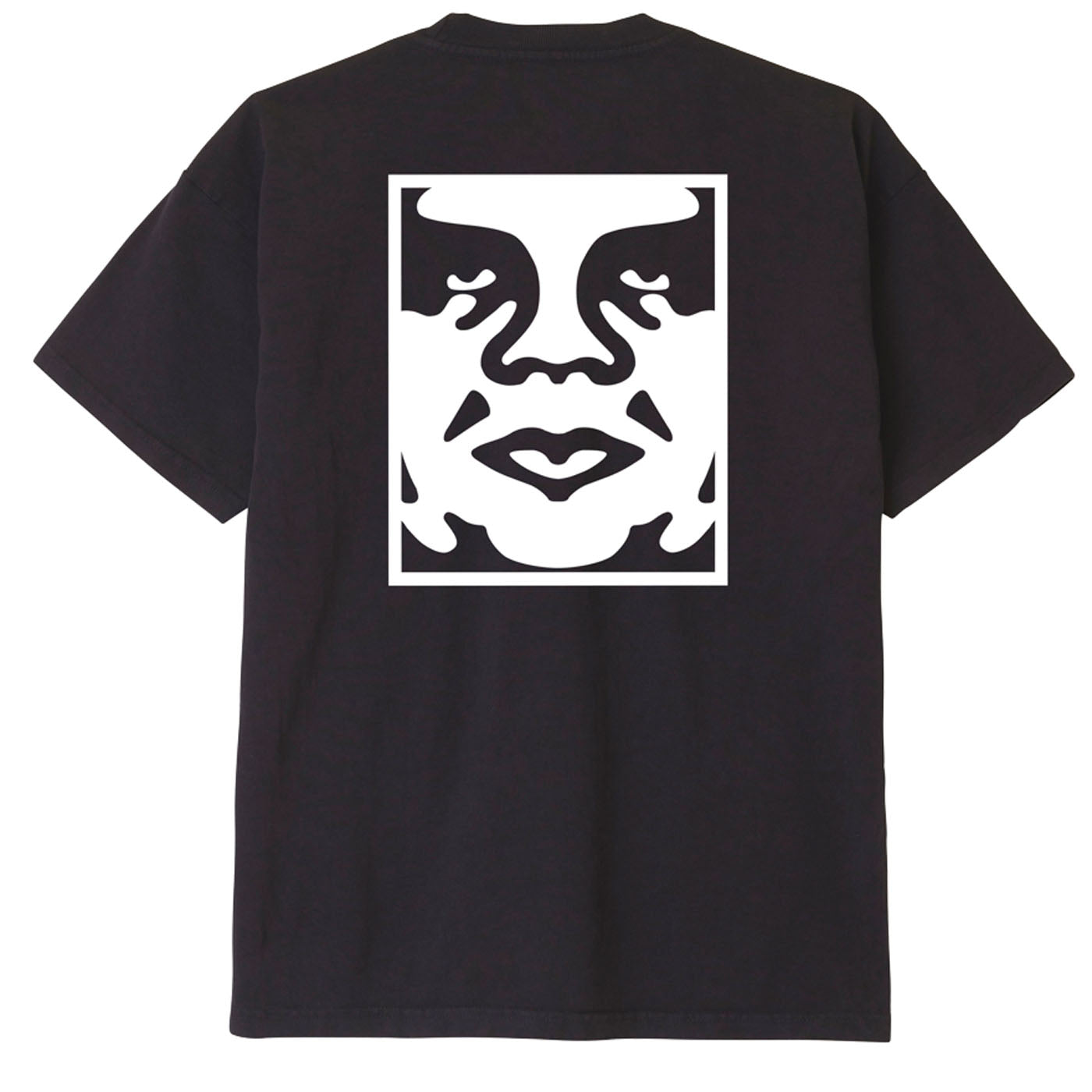Obey Bold Icon Heavyweight T-Shirt - Jet Black