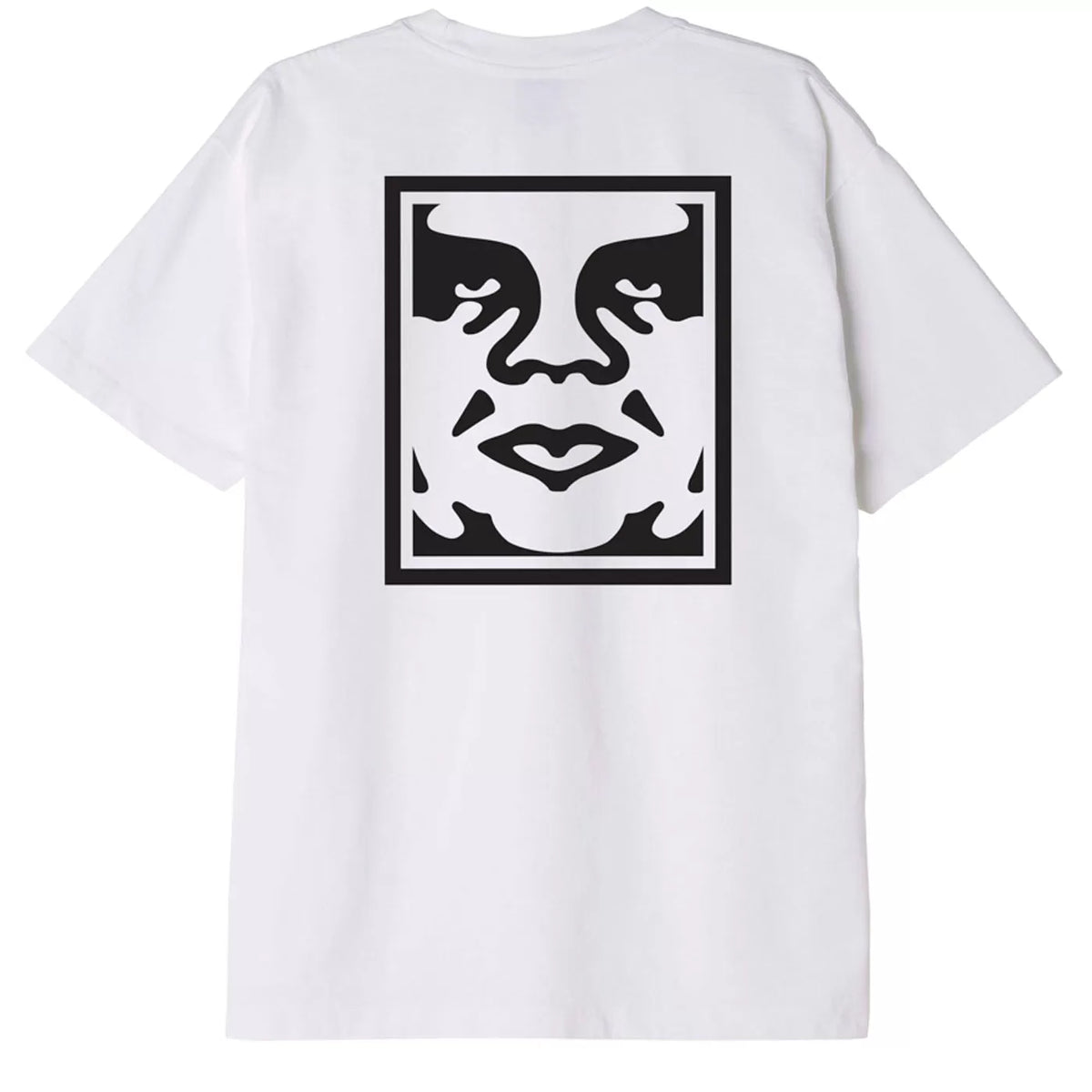 Obey Bold Icon Heavyweight T-Shirt - White