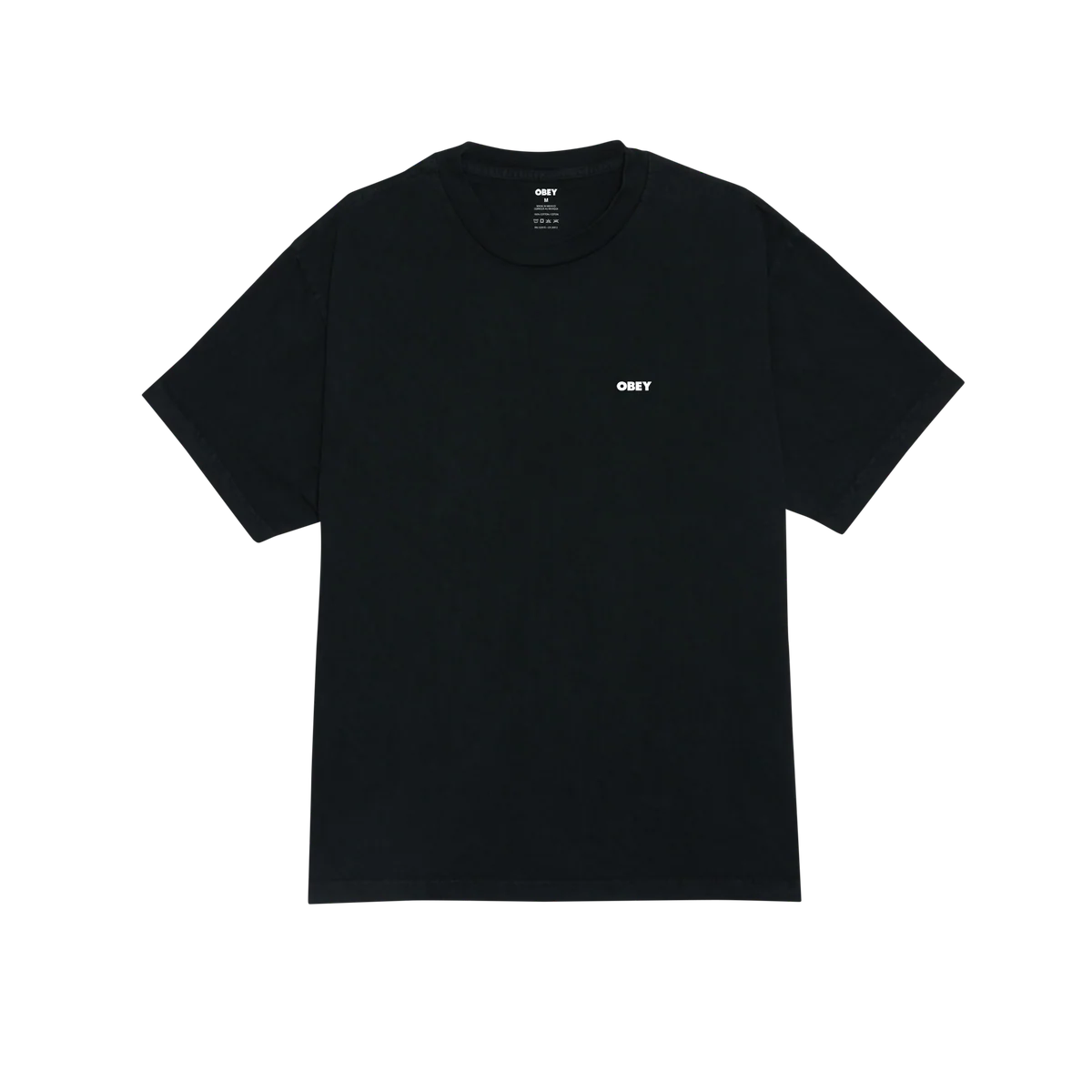 Obey Bold Icon Face T-Shirt - Pigment Dusty Black