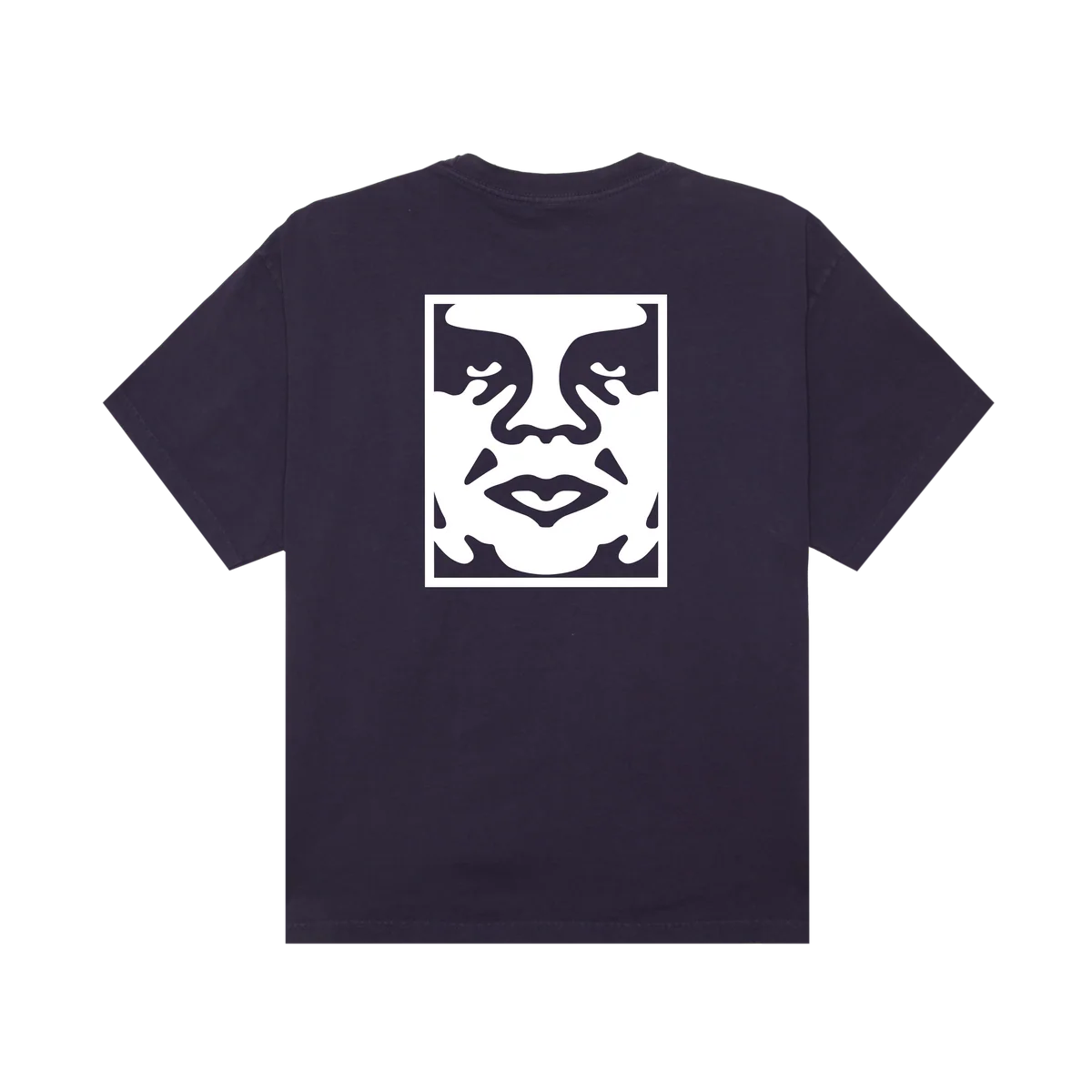 Obey Bold Icon Face T-Shirt - Pigment Purple