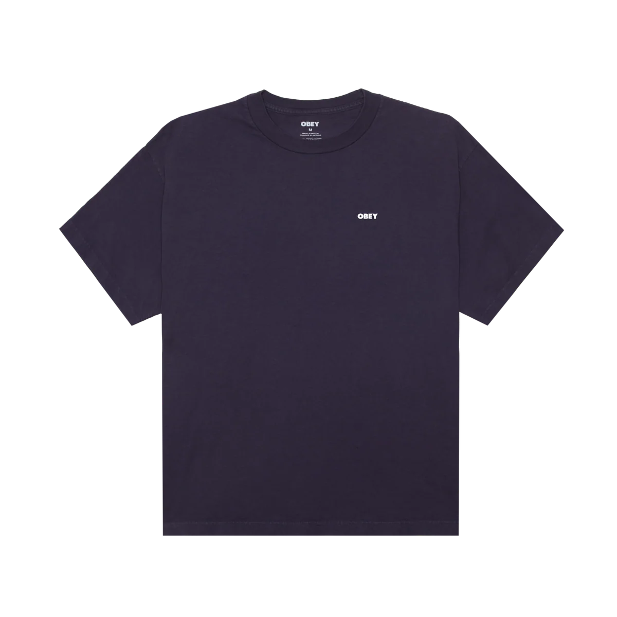 Obey Bold Icon Face T-Shirt - Pigment Purple